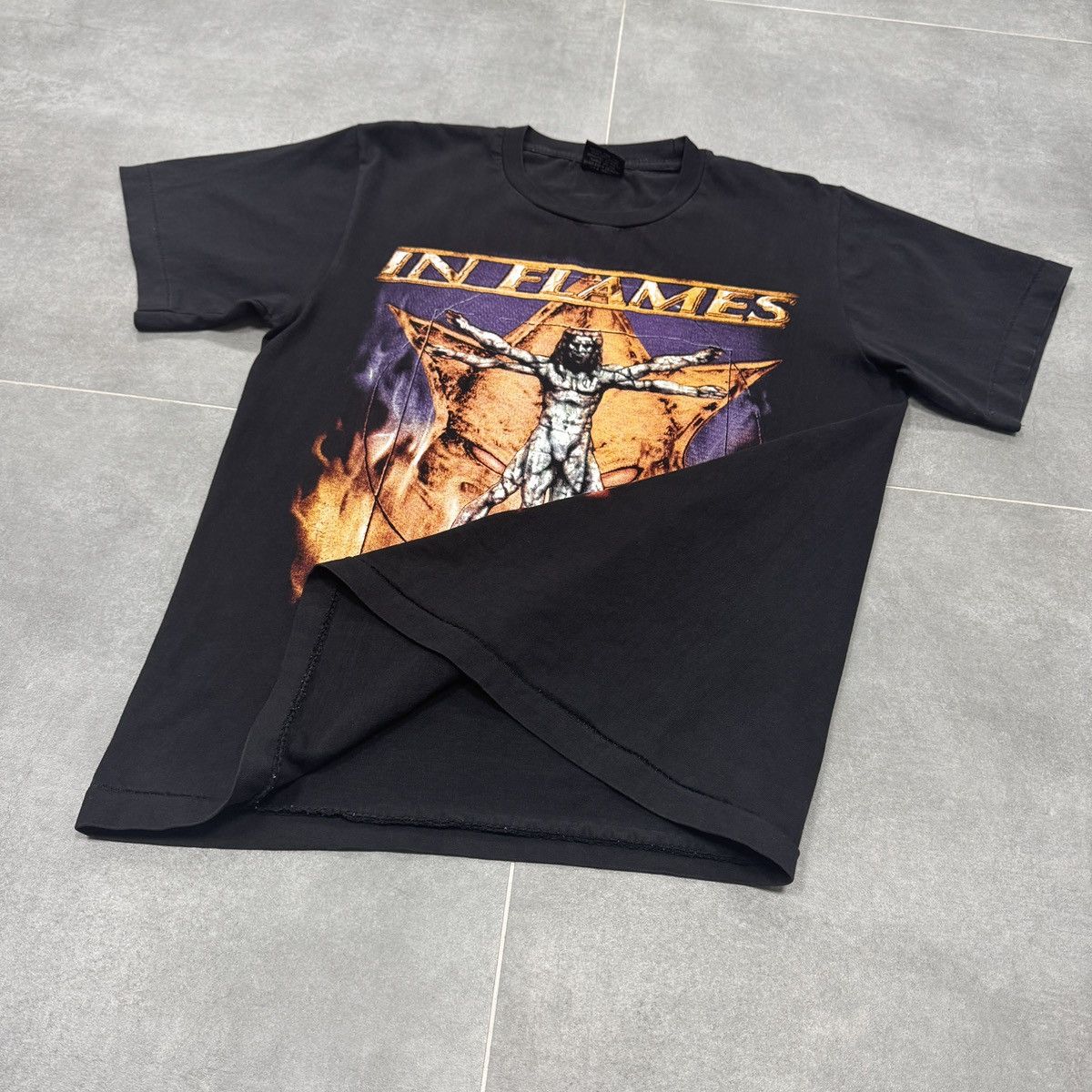 Band Tees Vintage In Flames Clayman Band Tee Y2K T-Shirt Size M Unisex Size US M / EU 48-50 / 2 - 12 Thumbnail