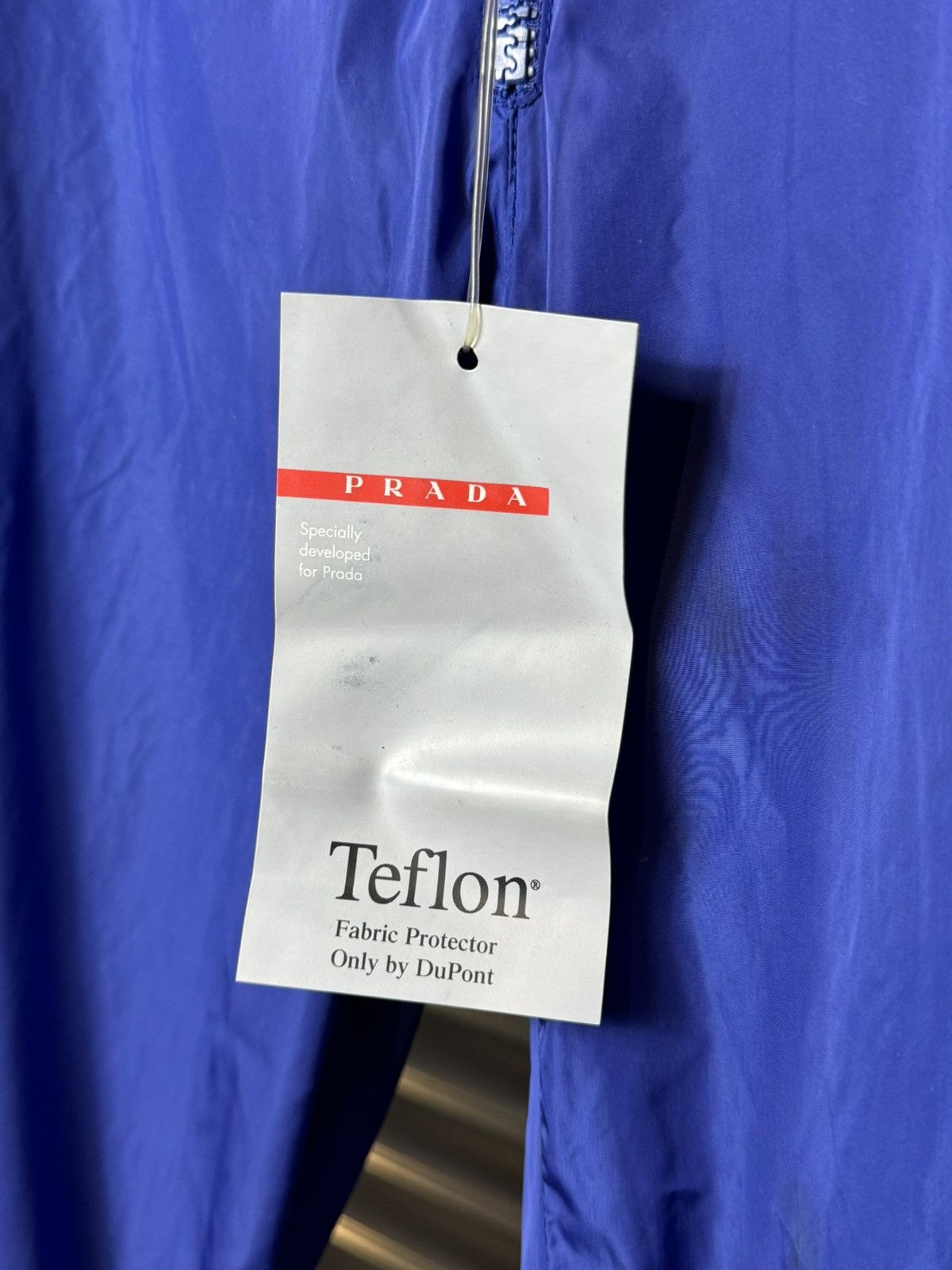 Prada Prada Linea Rossa Teflon Nylon Blue Track Pants With Tags Size US 30 / EU 46 - 3 Thumbnail