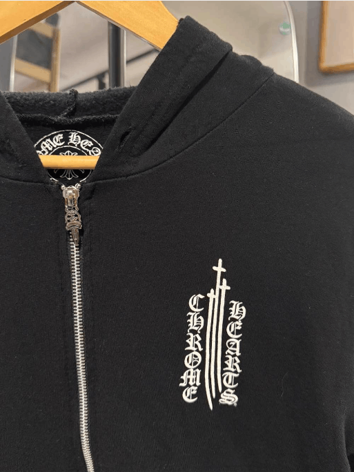 Chrome Hearts Chrome Hearts hooded sweatshirt / hoodie jacket Size US S / EU 44-46 / 1 - 4 Thumbnail