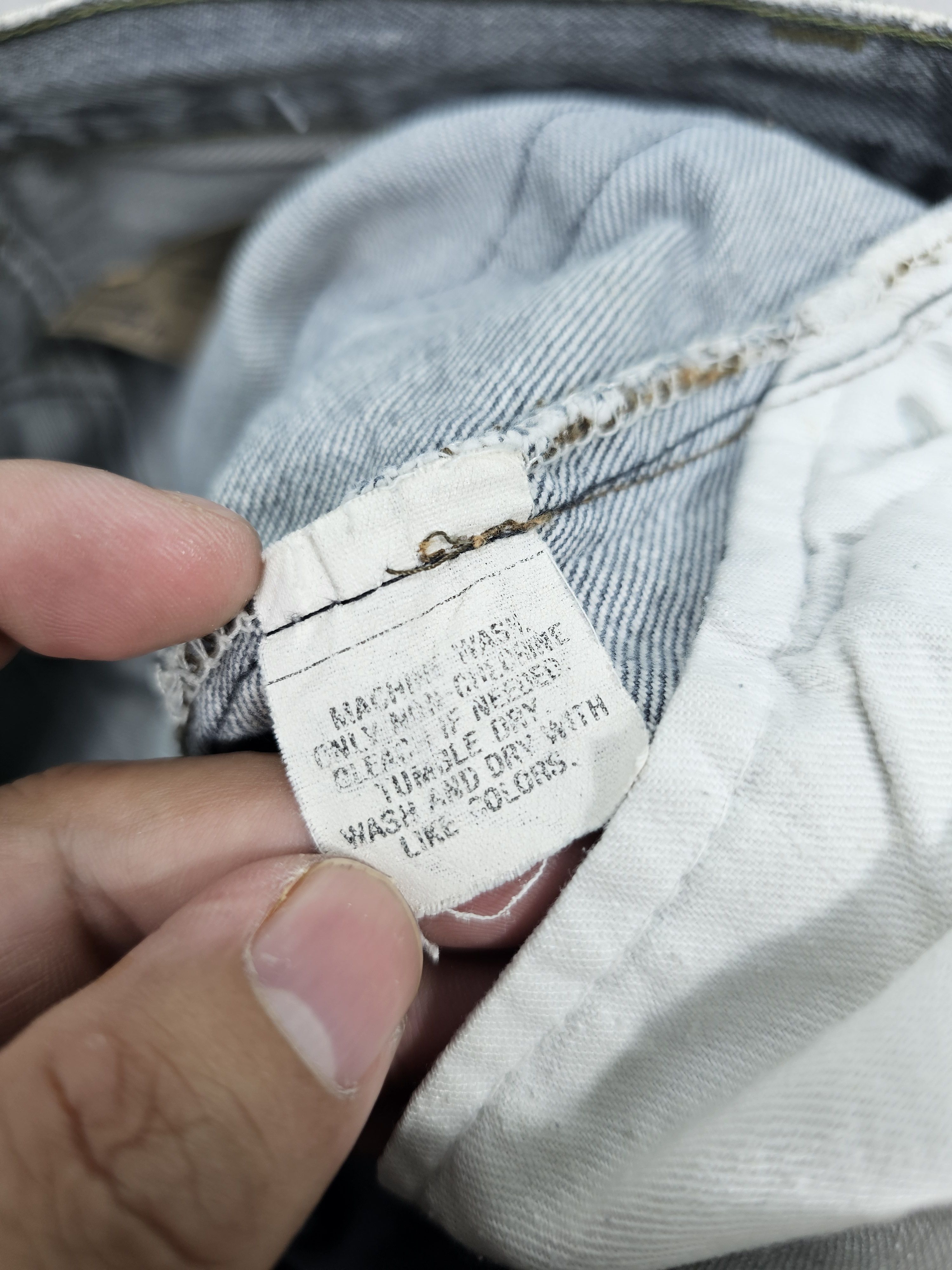Levi's Vintage Clothing Vintage 80's LEVIS 501 Gray Faded Made In Usa Jeans L0478 Size US 30 / EU 46 - 13 Thumbnail