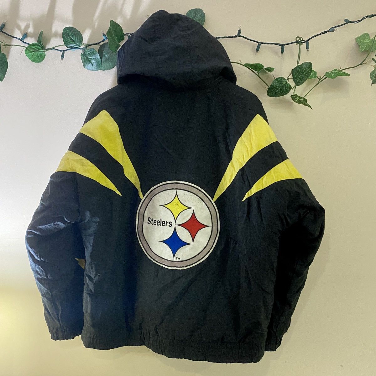 NFL Vintage 90s Pittsburgh Steelers NFL Pro Line Apex Jacket Size US M / EU 48-50 / 2 - 6 Thumbnail