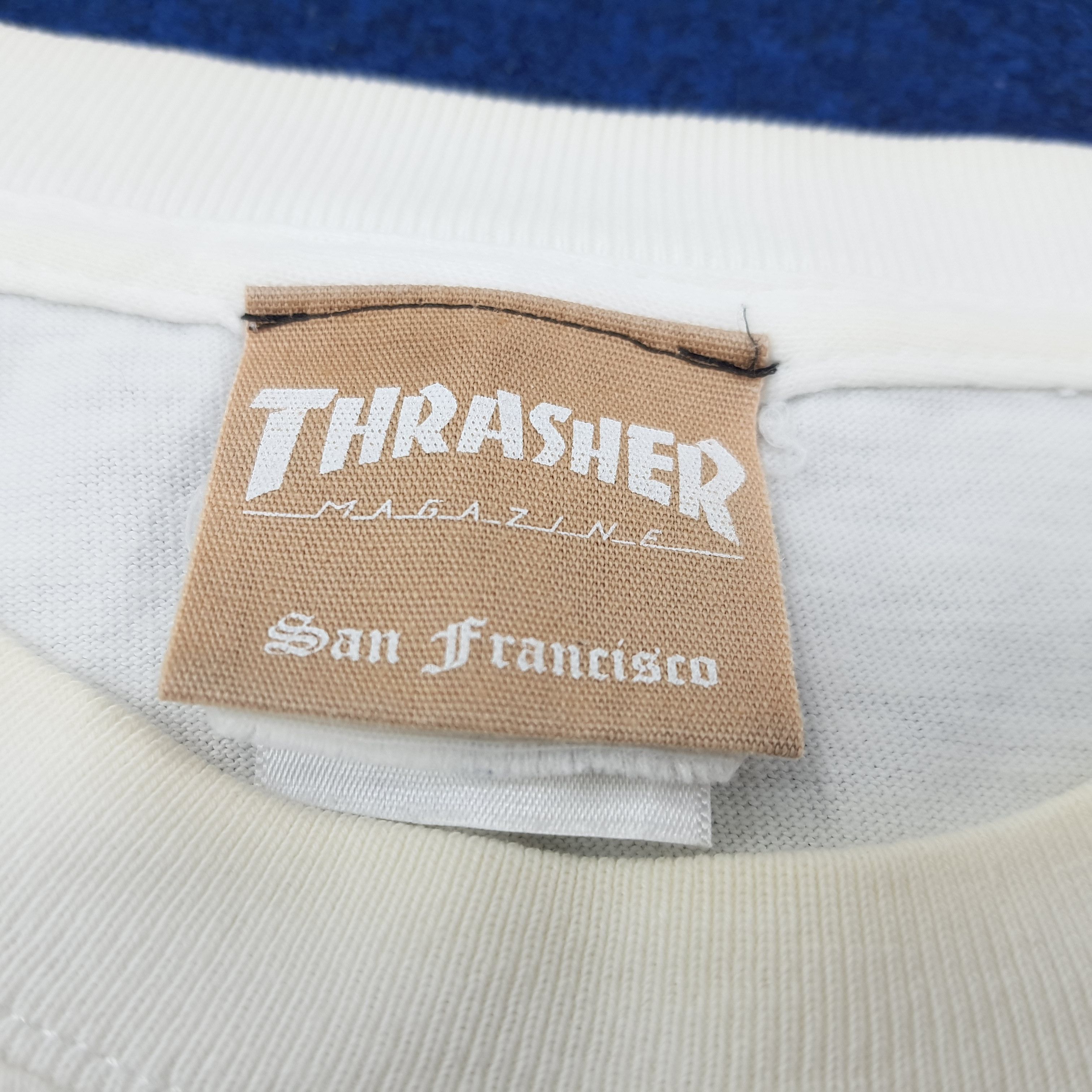 Thrasher × Vintage Vintage Thrasher Skateboards Tshirt C219N37 Size US L / EU 52-54 / 3 - 5 Thumbnail