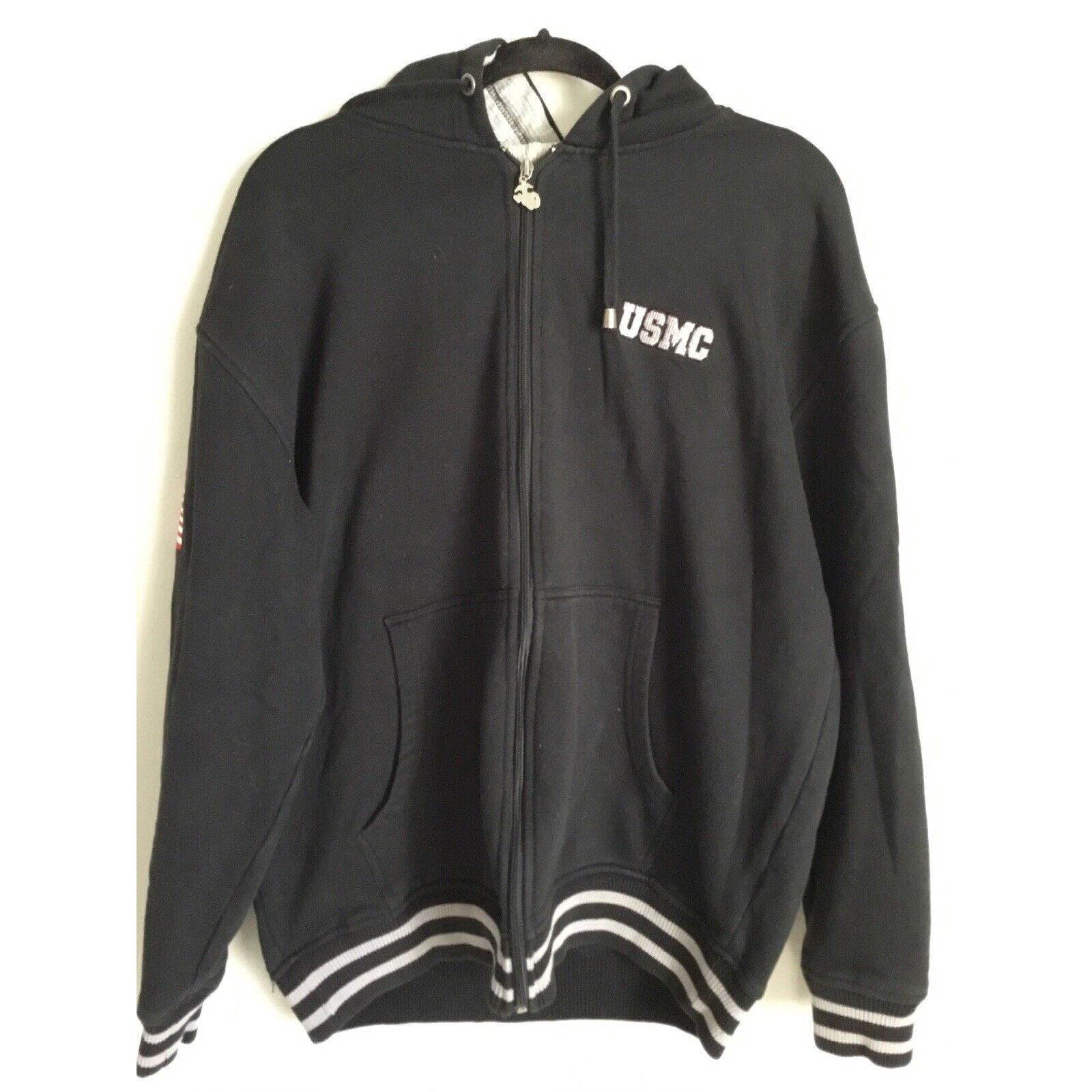& Other Stories United States Marine Corp USMC Zip Up Jacket Embroidered XL Size US XL / EU 56 / 4 - 2 Thumbnail