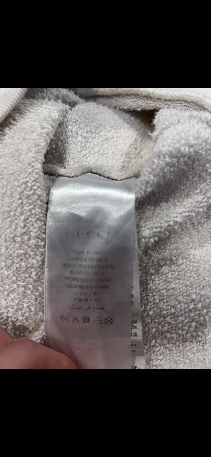 Gucci Gucci logo hoodie Size US S / EU 44-46 / 1 - 4 Thumbnail