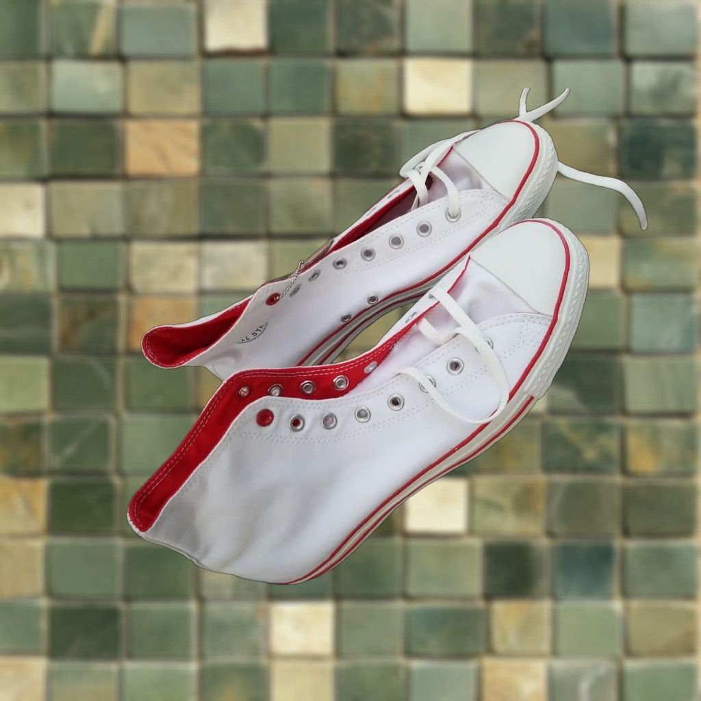 Converse Converse Chuck Taylor 70 High Top Sneakers Men’s 13 White Red Cap Toe Boom Box 2018 Modern Stars Size US 13 / EU 46 - 1 Thumbnail