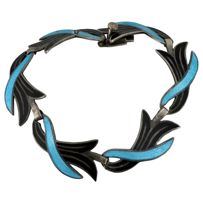 Other Enamel Bracelet, Margo De Taxco Mexico Sterling Silver Size ONE SIZE - 1 Preview