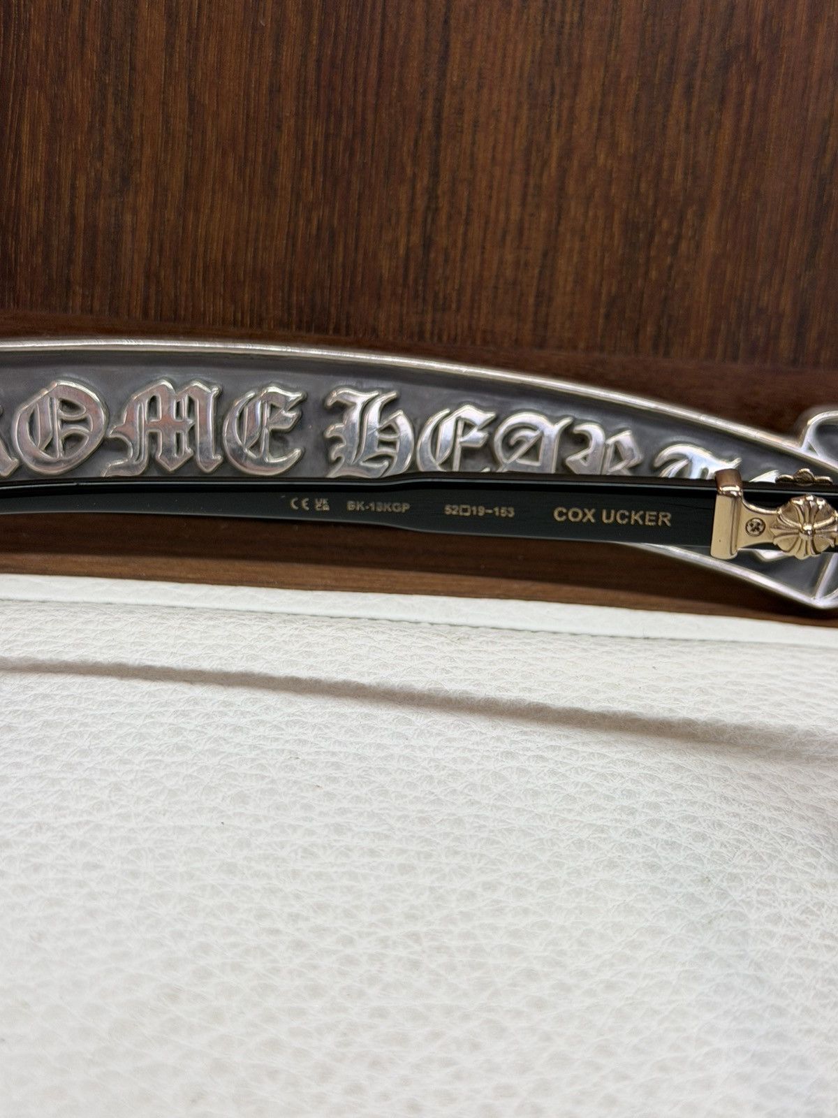Chrome Hearts Chrome Hearts Cox Ucker Glasses Size ONE SIZE - 9 Thumbnail