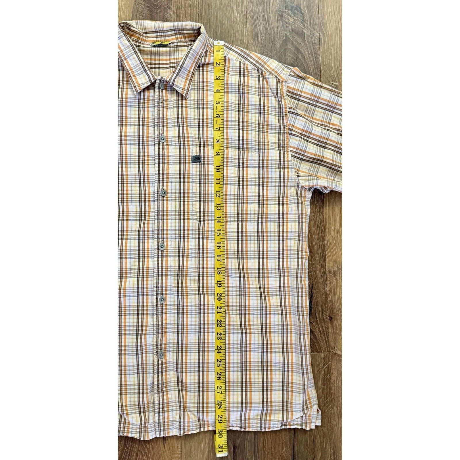 The North Face The North Face Men’s Beige Plaid SS Button Down Size XL Size US XL / EU 56 / 4 - 4 Thumbnail