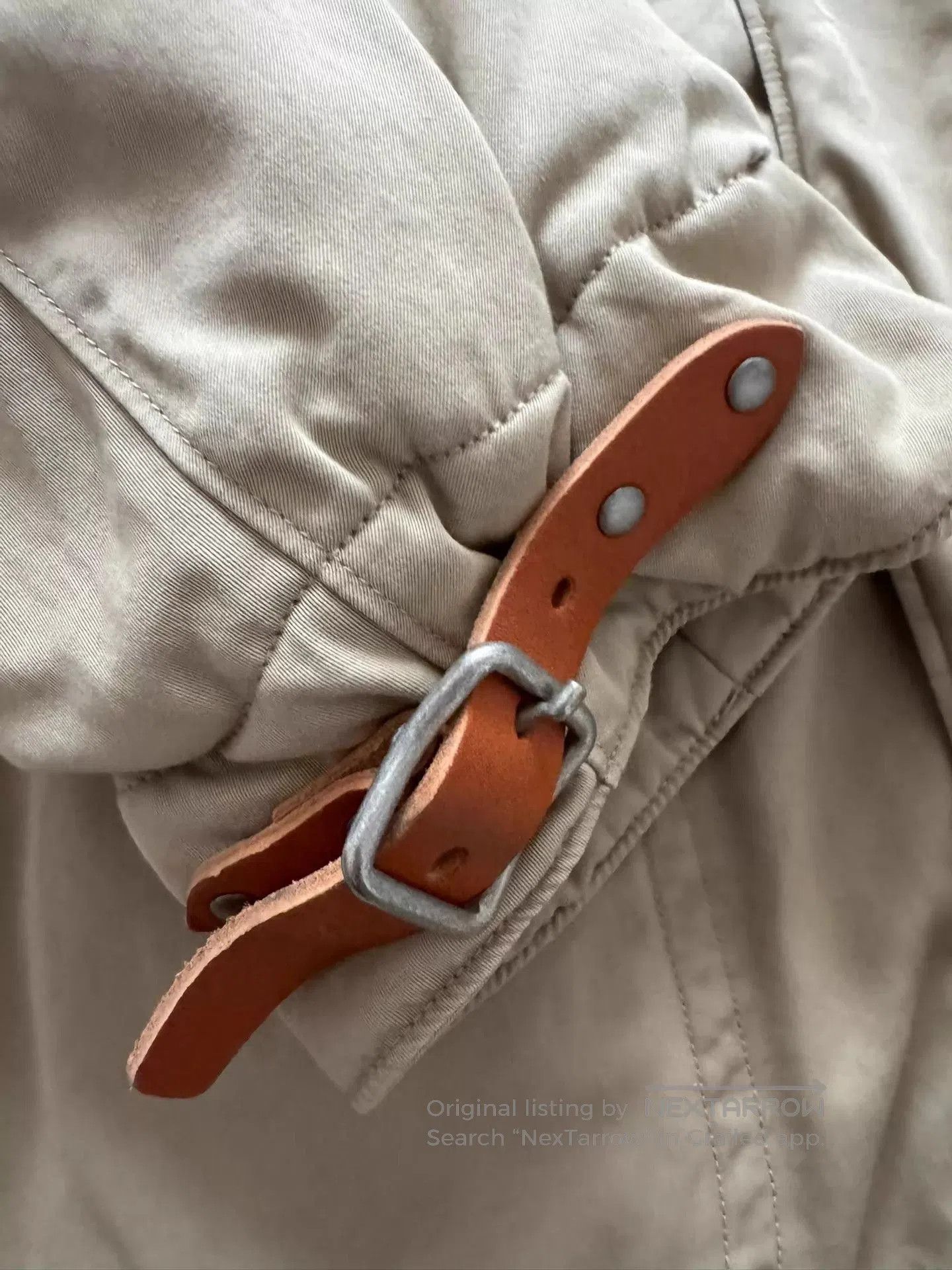 Visvim Beige Insulated Parka with Corduroy Collar . Size US L / EU 52-54 / 3 - 2 Thumbnail