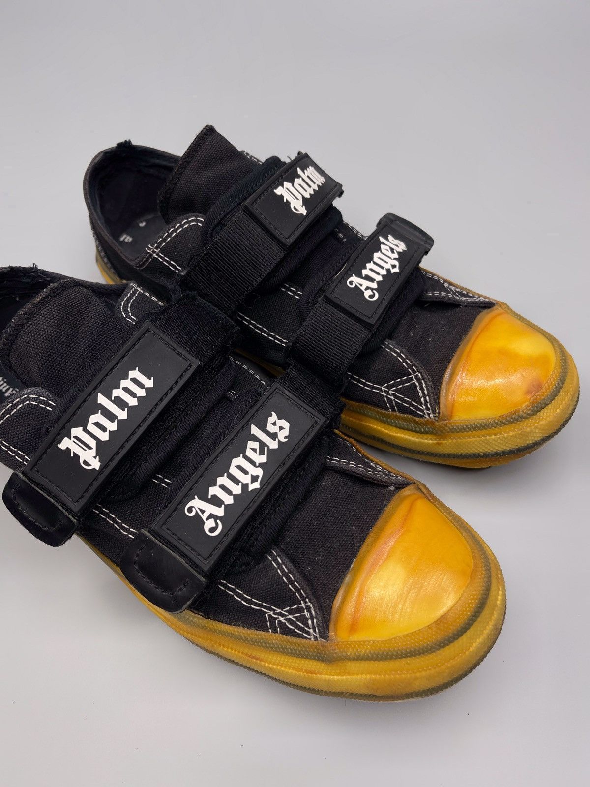 Palm Angels Palm Angels Velcro Vulcanized Sneakers Size US 7 / EU 40 - 9 Thumbnail