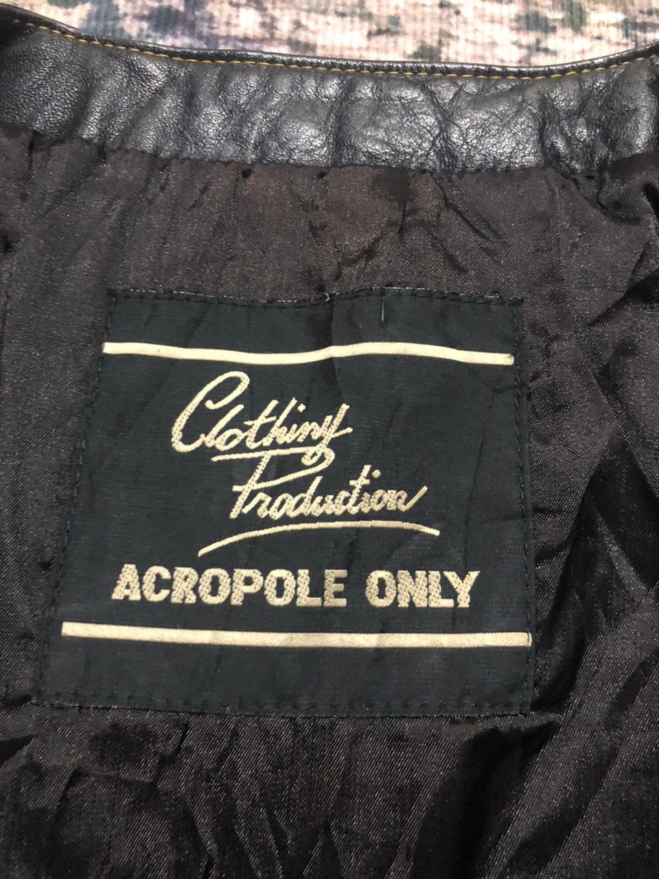 Genuine Leather Vintage Acropole Only Leather Quilted Vest Size US M / EU 48-50 / 2 - 12 Thumbnail