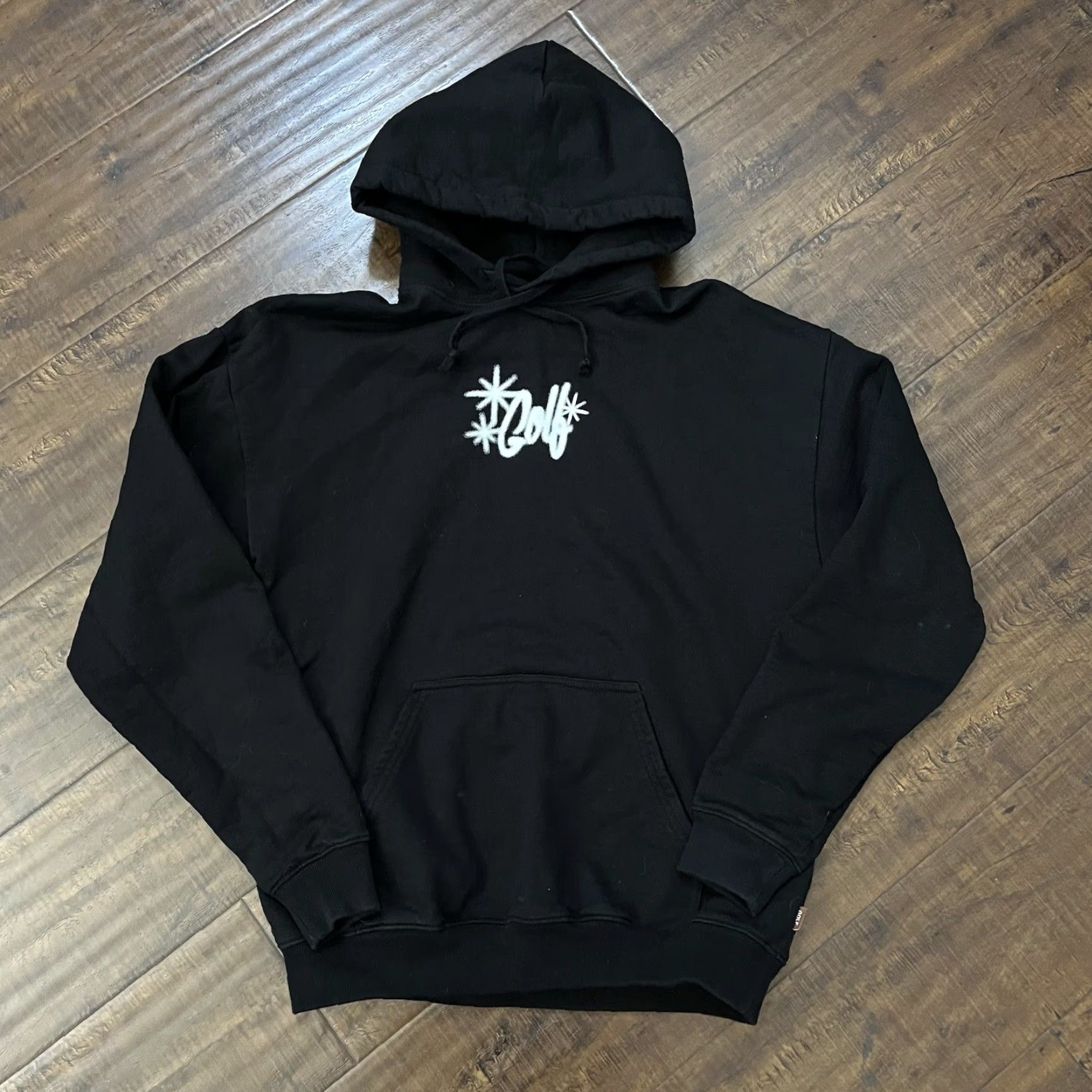 Golf Wang GOLF WANG Black Pullover Hoodie Spellout Mens Medium Tyler the Creator Size US M / EU 48-50 / 2 - 4 Thumbnail