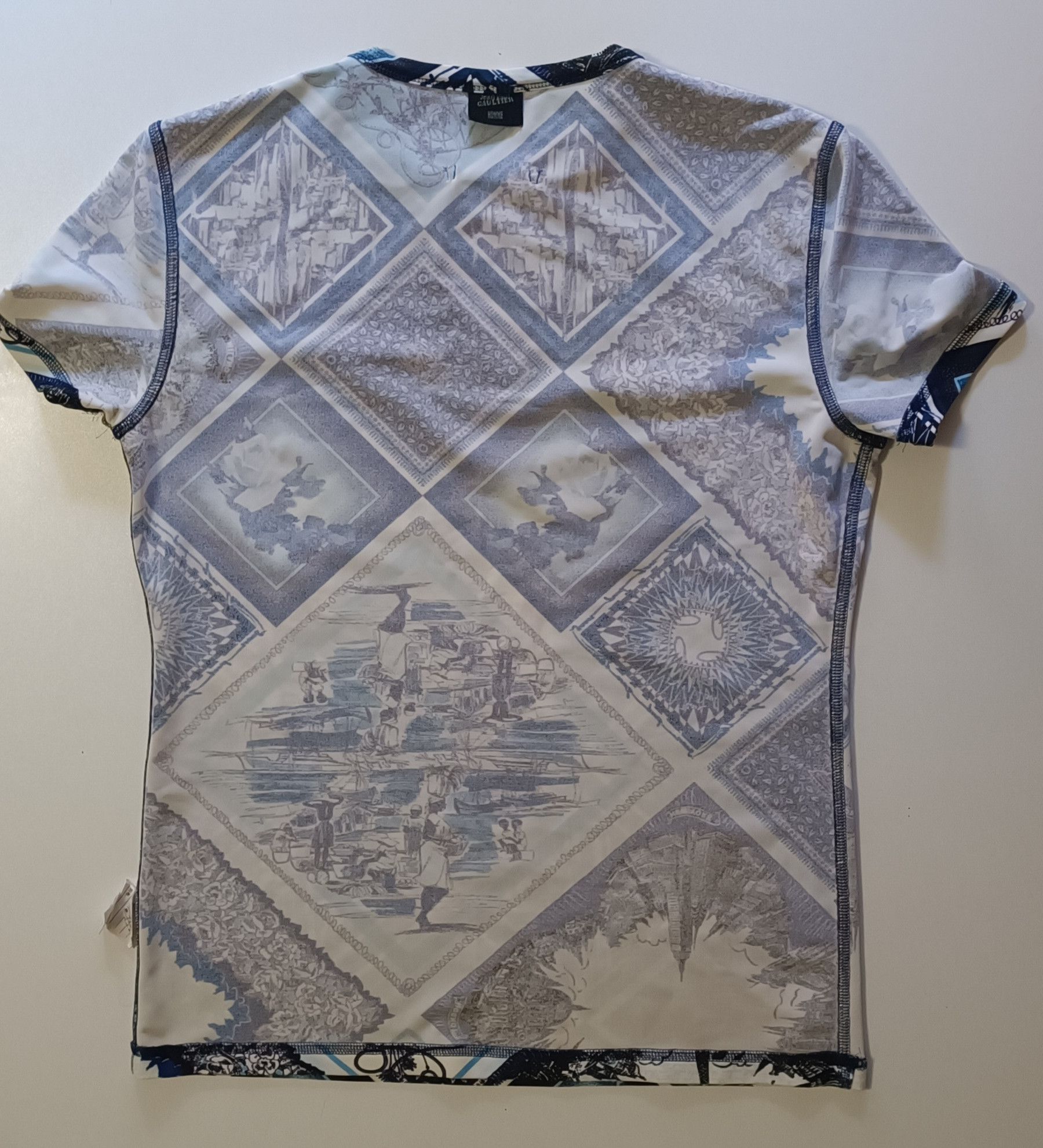 Jean Paul Gaultier 2001- Never worn - Viscose t-shirt Size US M / EU 48-50 / 2 - 8 Thumbnail