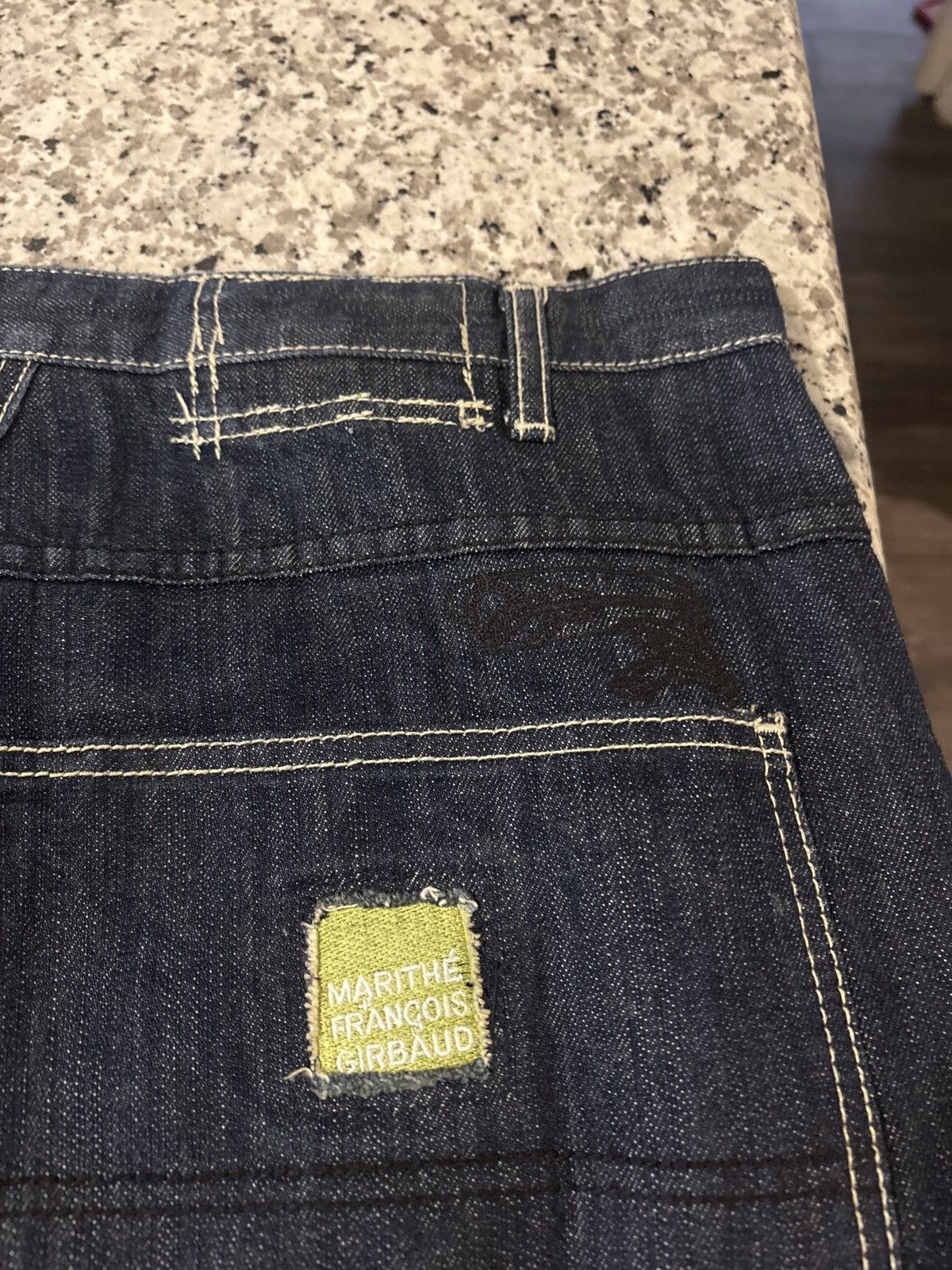 Marithe + Francois Girbaud Marithe x francois girbaud 38/35 M dark blue distressed Size US 38 / EU 54 - 6 Thumbnail