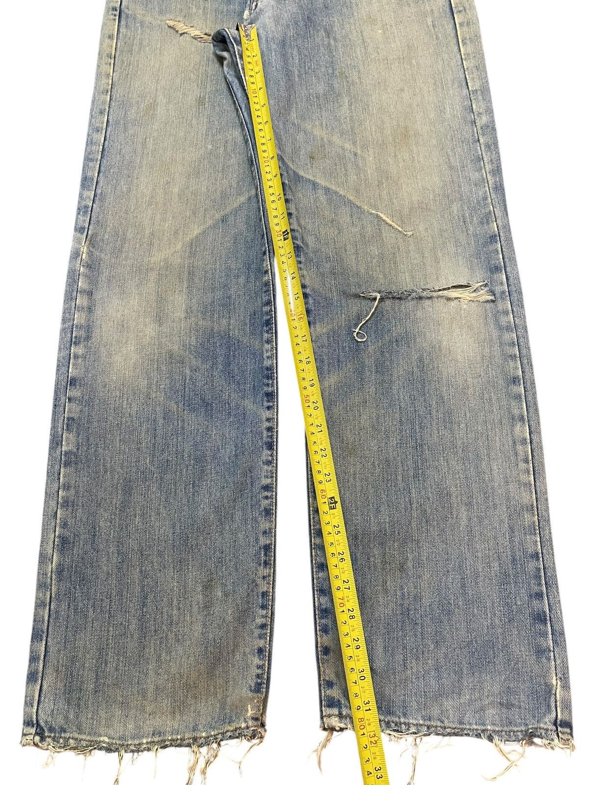 Polo Ralph Lauren Vintage RL Polo Ralph Lauren Mud Wash Distress Baggy Jeans Size US 32 / EU 48 - 16 Thumbnail