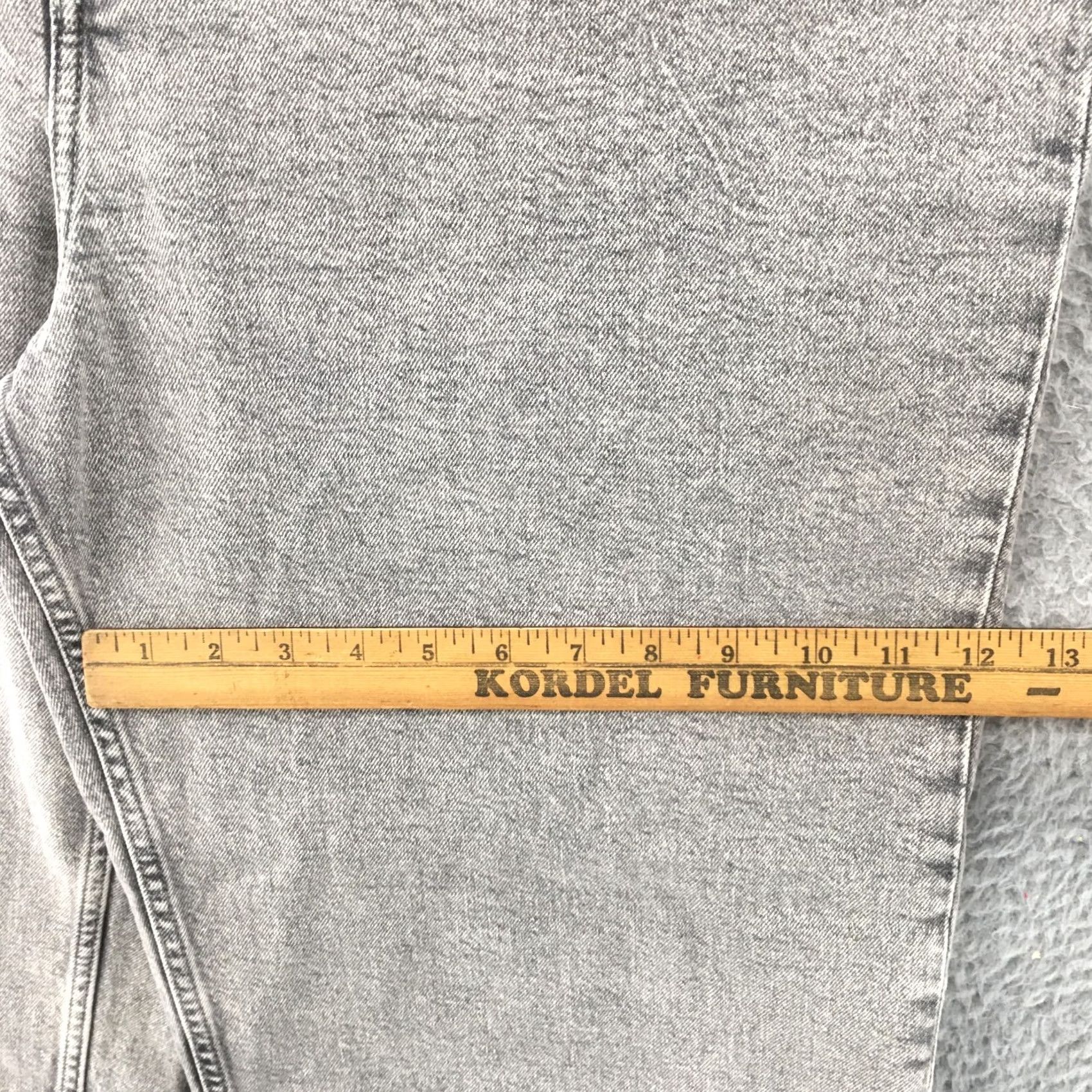H&M H&M Jeans Cropped Womens 18 Gray Denim High Rise Zip Fly 5 Pockets Button Casual Size 40" / US 18 - 6 Thumbnail