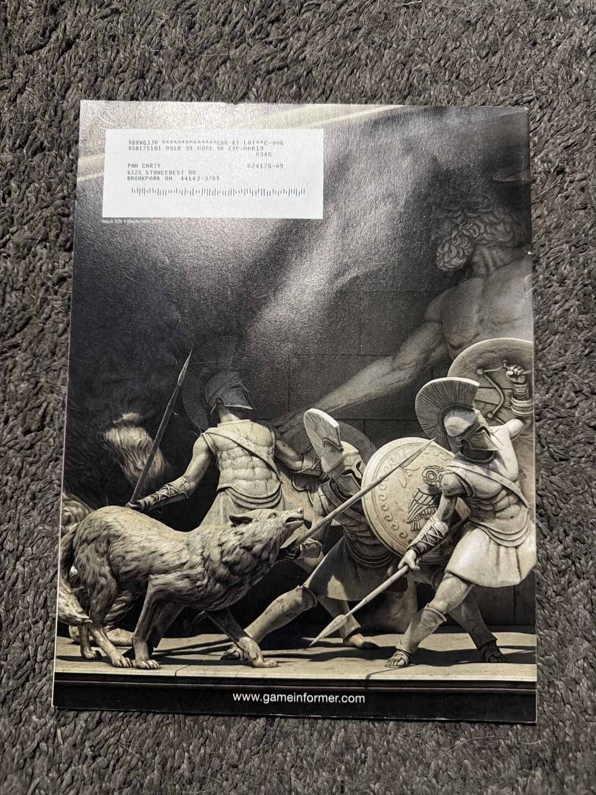 Hypebeast 2018 Game Informer Volume XXVIII Number 9 Issue 305 Size ONE SIZE - 2 Thumbnail