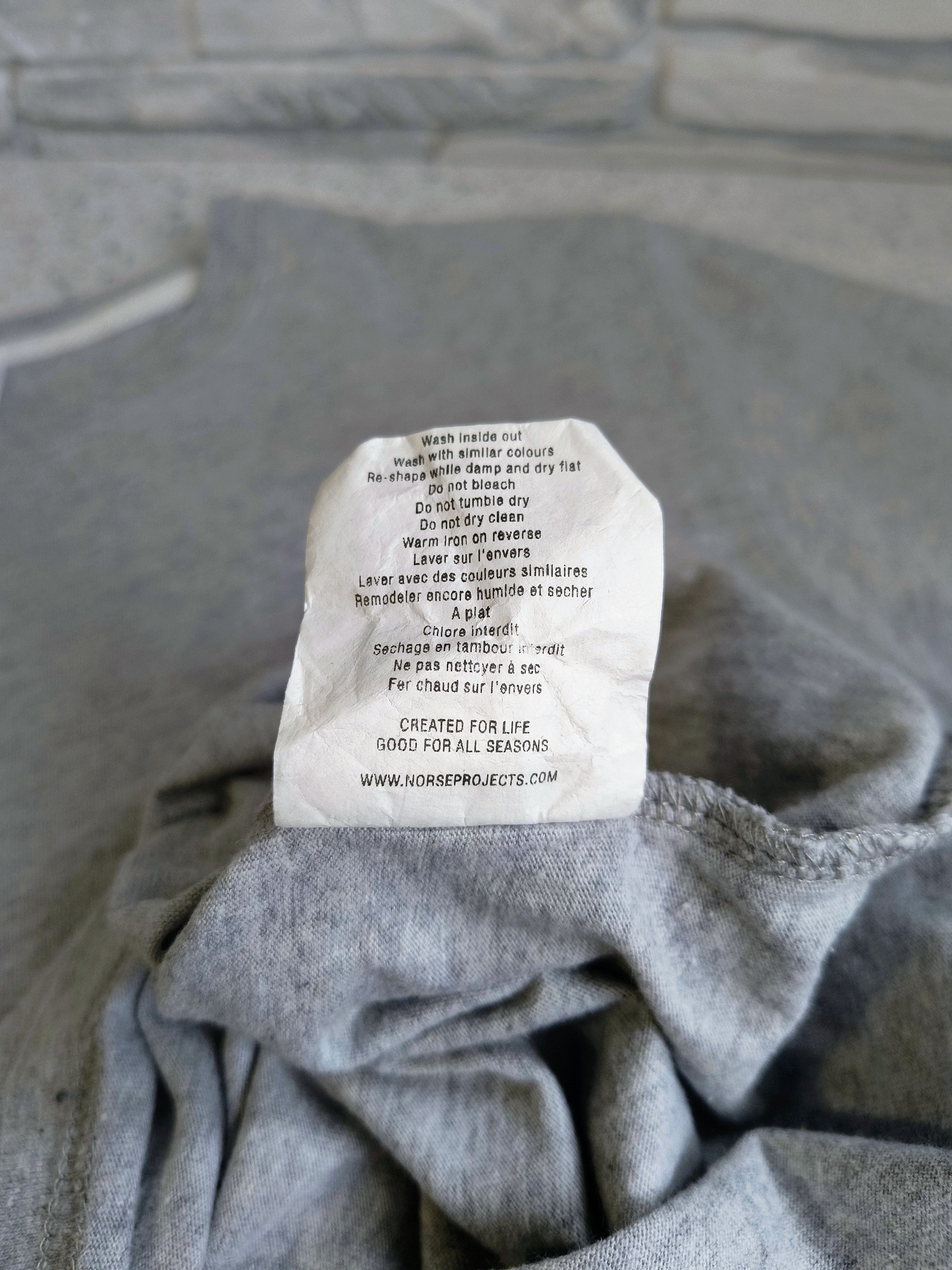 Norse Projects Norse Projects Niels Logo Stack T-shirt Size US S / EU 44-46 / 1 - 7 Thumbnail