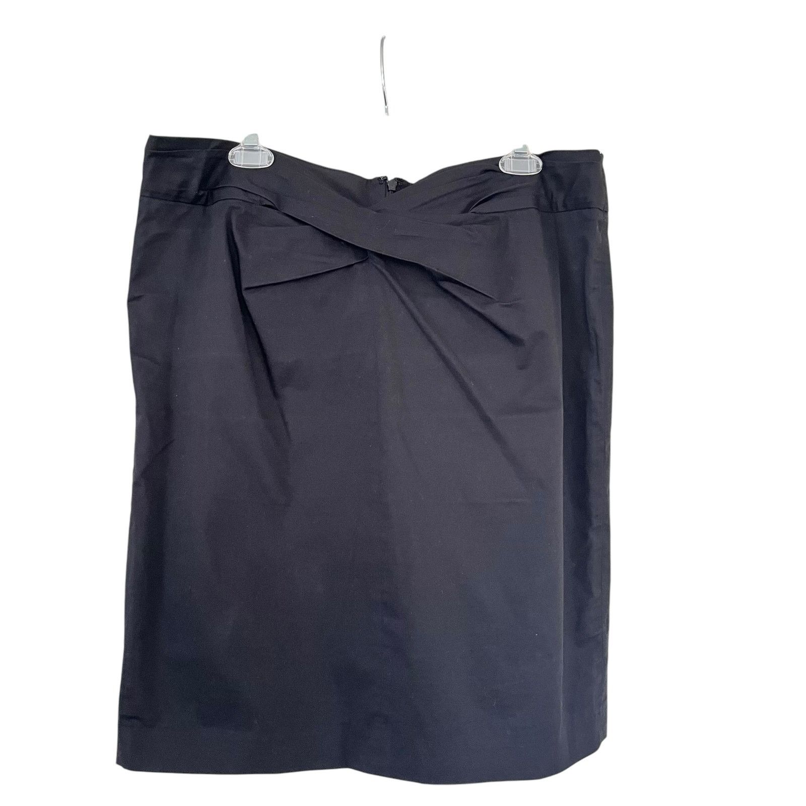 Michael Kors MICHAEL Michael Kors Solid Black Pencil Skirt Size 16 Size 38" / US 16 / IT 52 - 1 Thumbnail