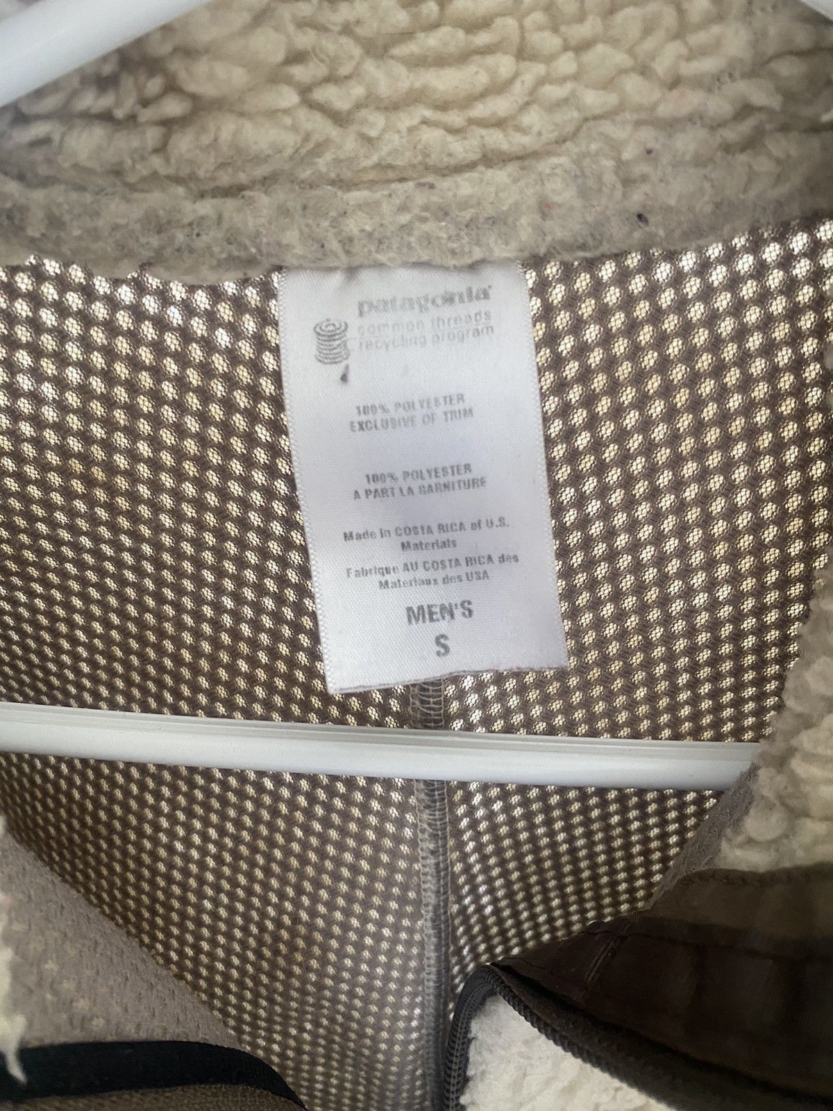 Patagonia × Vintage Vintage Patagonia Retro Deep Pile Fleece Size US S / EU 44-46 / 1 - 3 Thumbnail