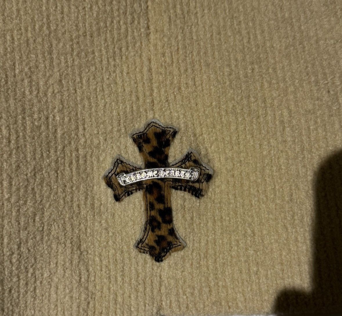 Chrome Hearts Pony hair leopard cheetah cross patch cloak cape Size US XL / EU 56 / 4 - 6 Thumbnail