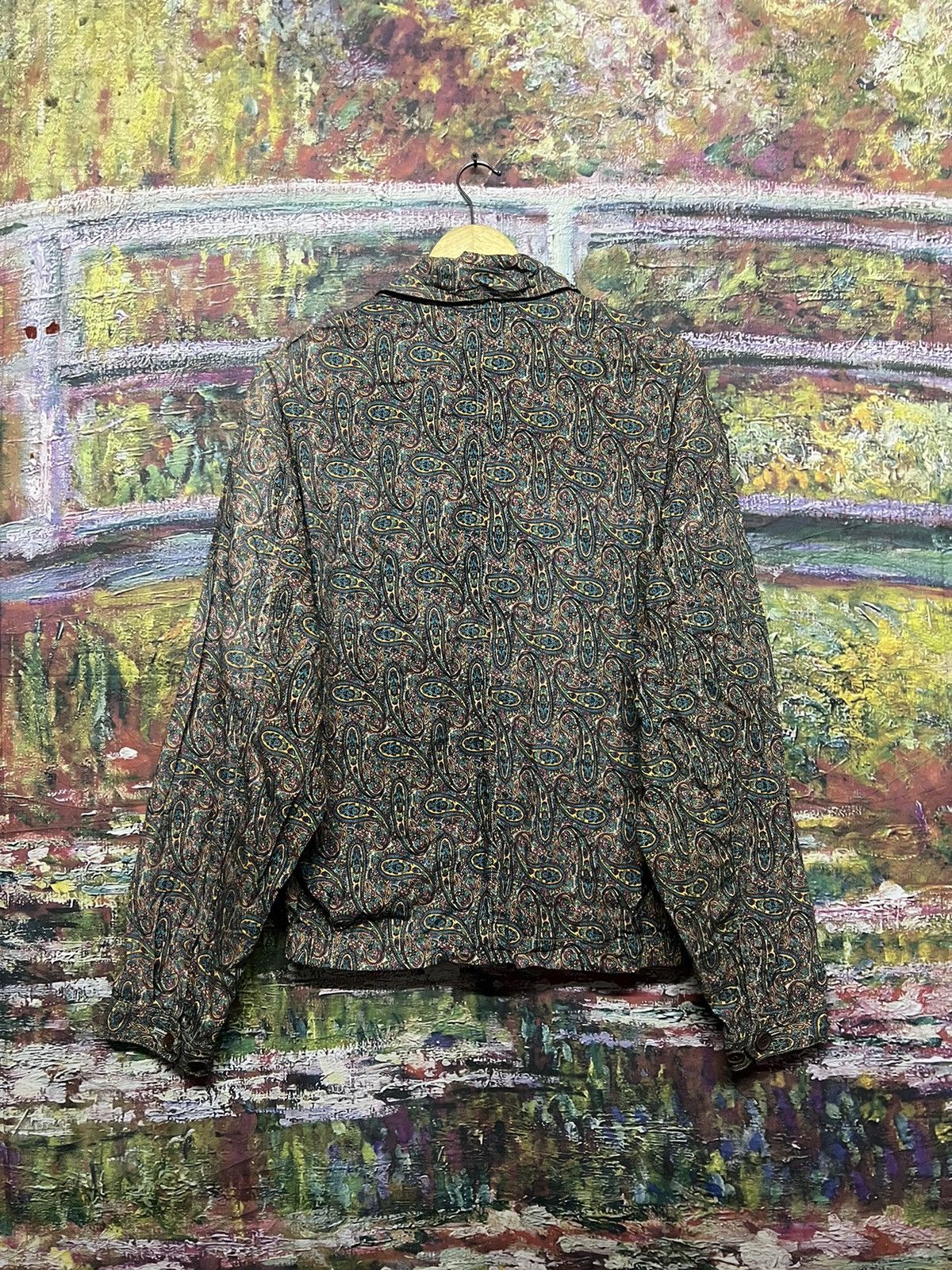 C.P. Company Vintage Cp Company Paisley Printed Button jacket Size US L / EU 52-54 / 3 - 4 Thumbnail