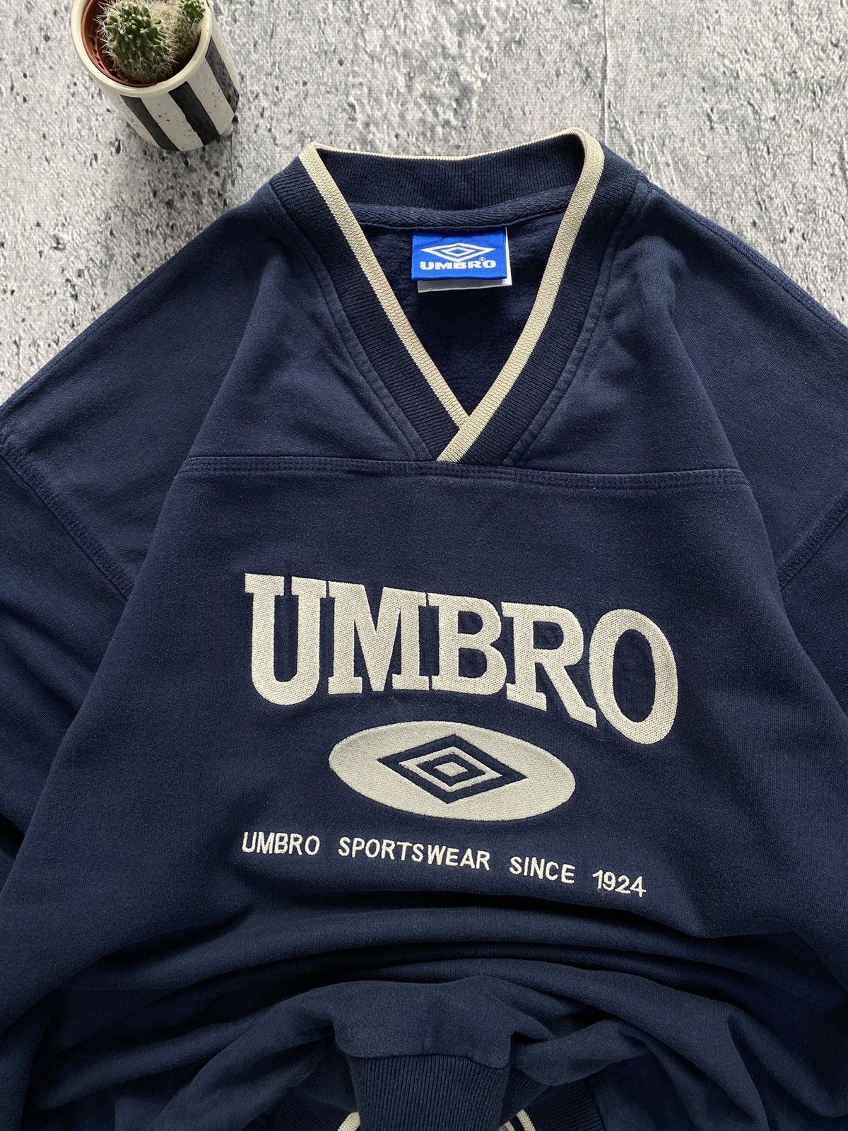 Umbro × Vintage Vintage Sweatshirt Umbro 90’ USA Streetwear Crewneck Size US XL / EU 56 / 4 - 3 Thumbnail