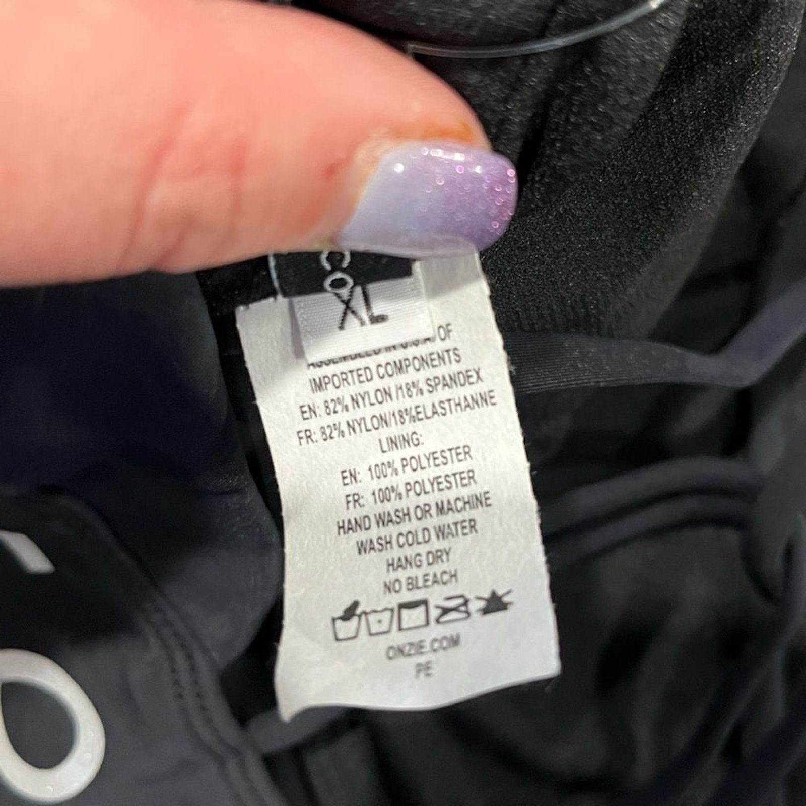 Vintage NWT Onzie x Tonal Sacred Strappy Sports Bra Black Size XL Size ONE SIZE - 5 Thumbnail