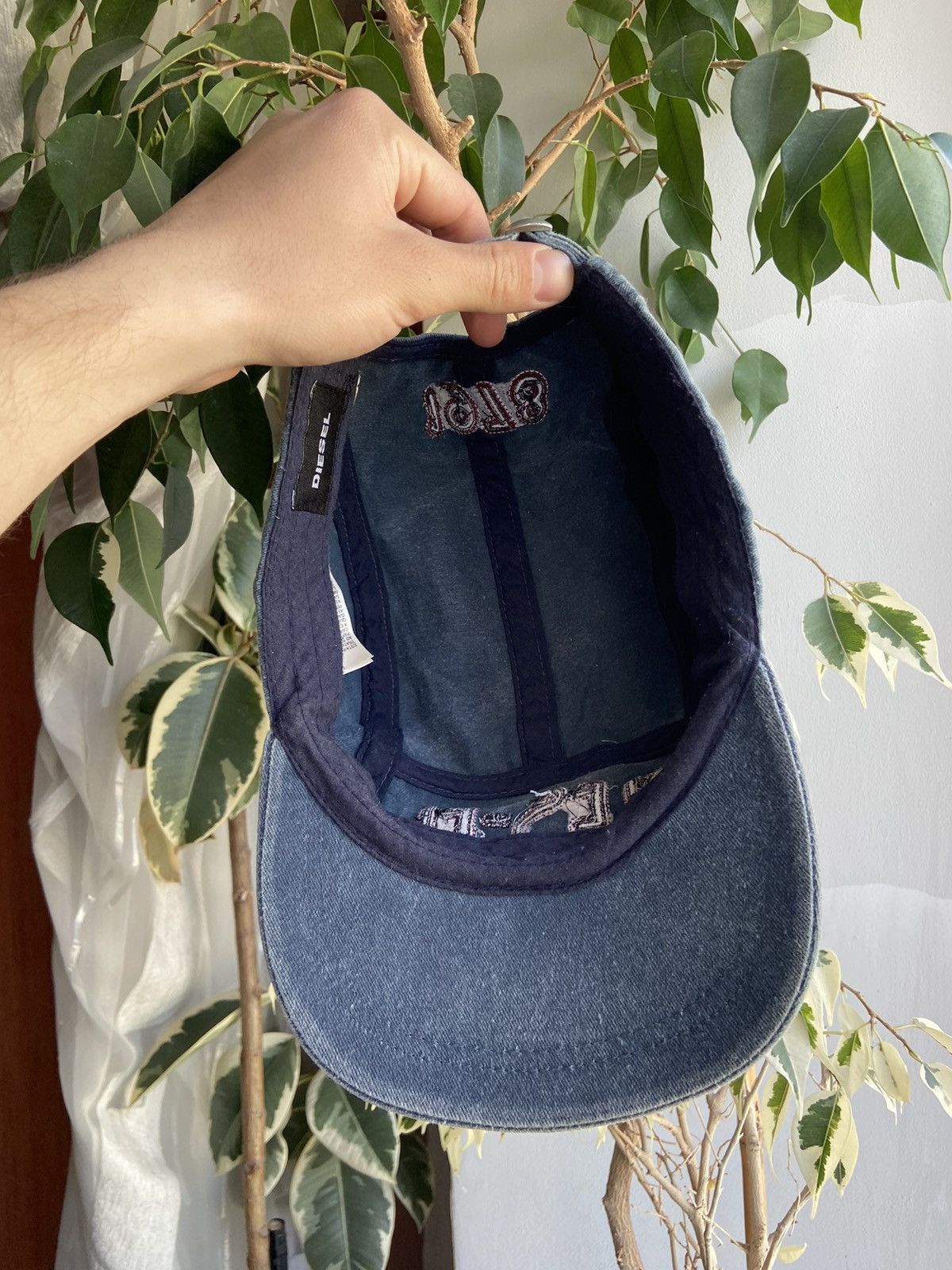 Diesel × Vintage Vintage Diesel 5 panel Y2K denim cap Size ONE SIZE - 2 Thumbnail