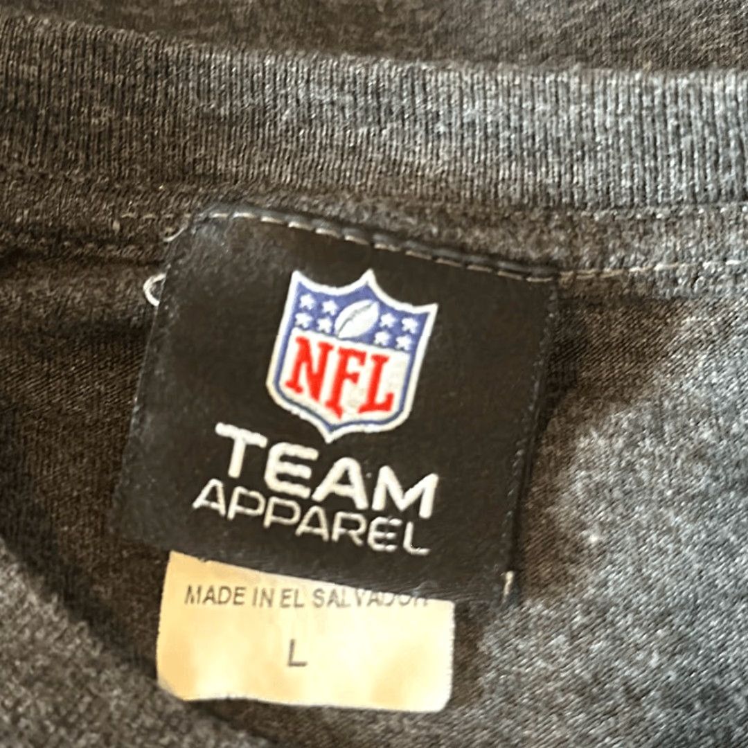NFL NFL Team Apparel Pittsburgh Steelers Mens Gray Short Sleeve Tshirt L Shirts Mens Gray Steelers 90s? Size US L / EU 52-54 / 3 - 4 Thumbnail