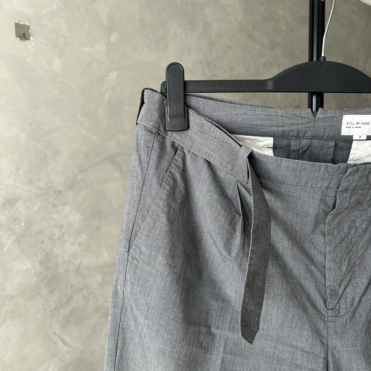 STILL BY HAND Still By Hand PT0891 Japan Belted Pants Size US 32 / EU 48 - 6 Thumbnail