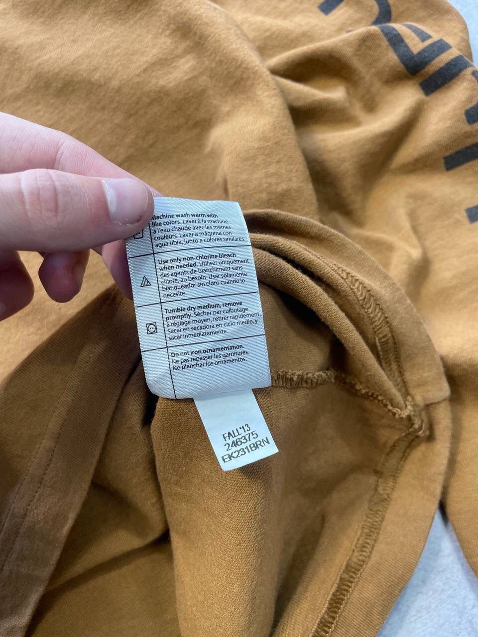 Carhartt × Vintage Vintage Carhartt Workwear Long Sleeve Tee T-shirt Y2K Size US L / EU 52-54 / 3 - 7 Thumbnail