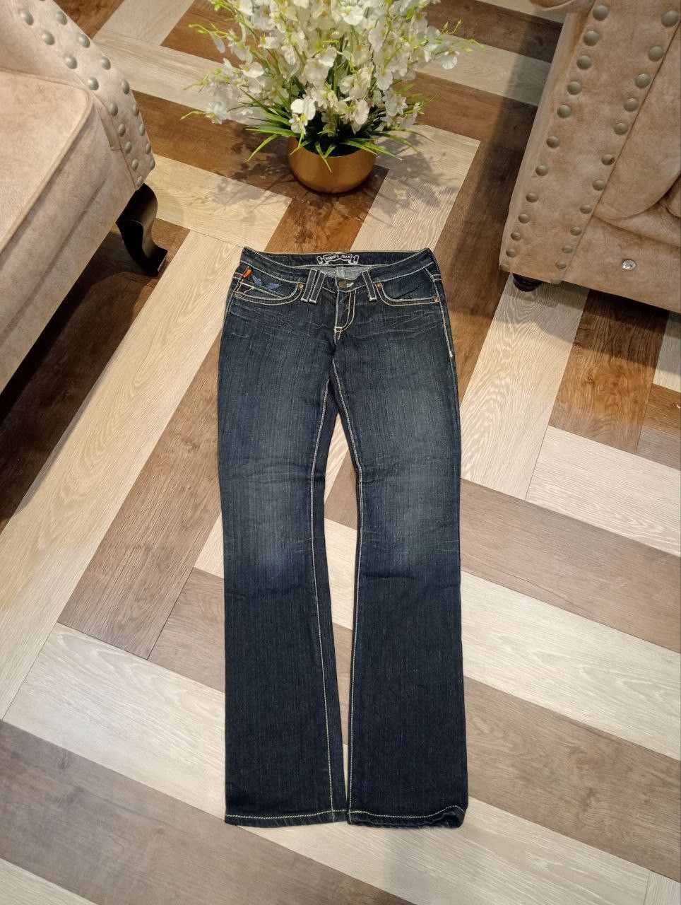 Robins Jeans ROBINS JEAN BLUE DENIM PANTS Size 27" / US 4 / IT 40 - 1 Thumbnail