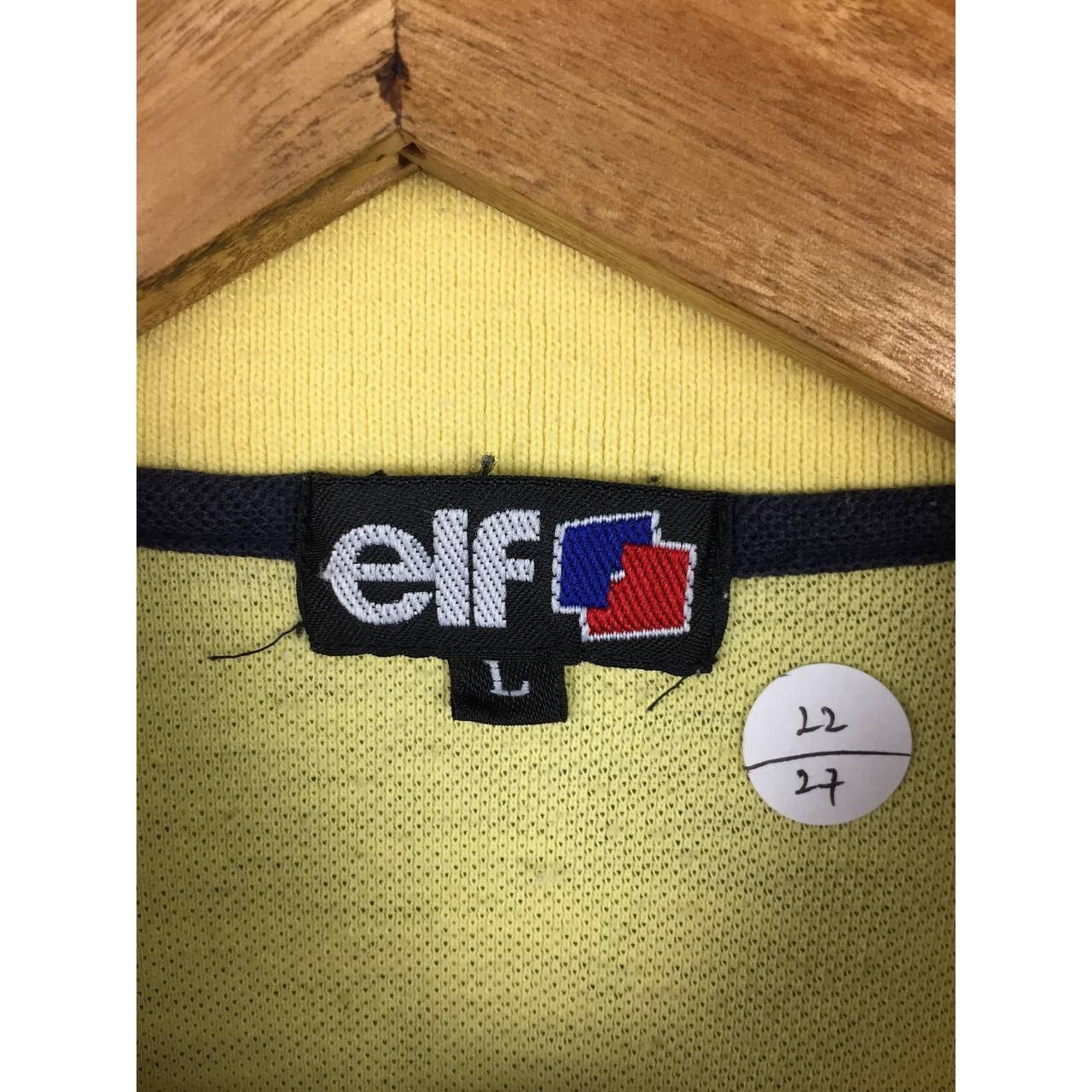 Vintage Vtg ELF Motor Oil The Traditional Casual Promo Polo Tee Size US L / EU 52-54 / 3 - 12 Thumbnail