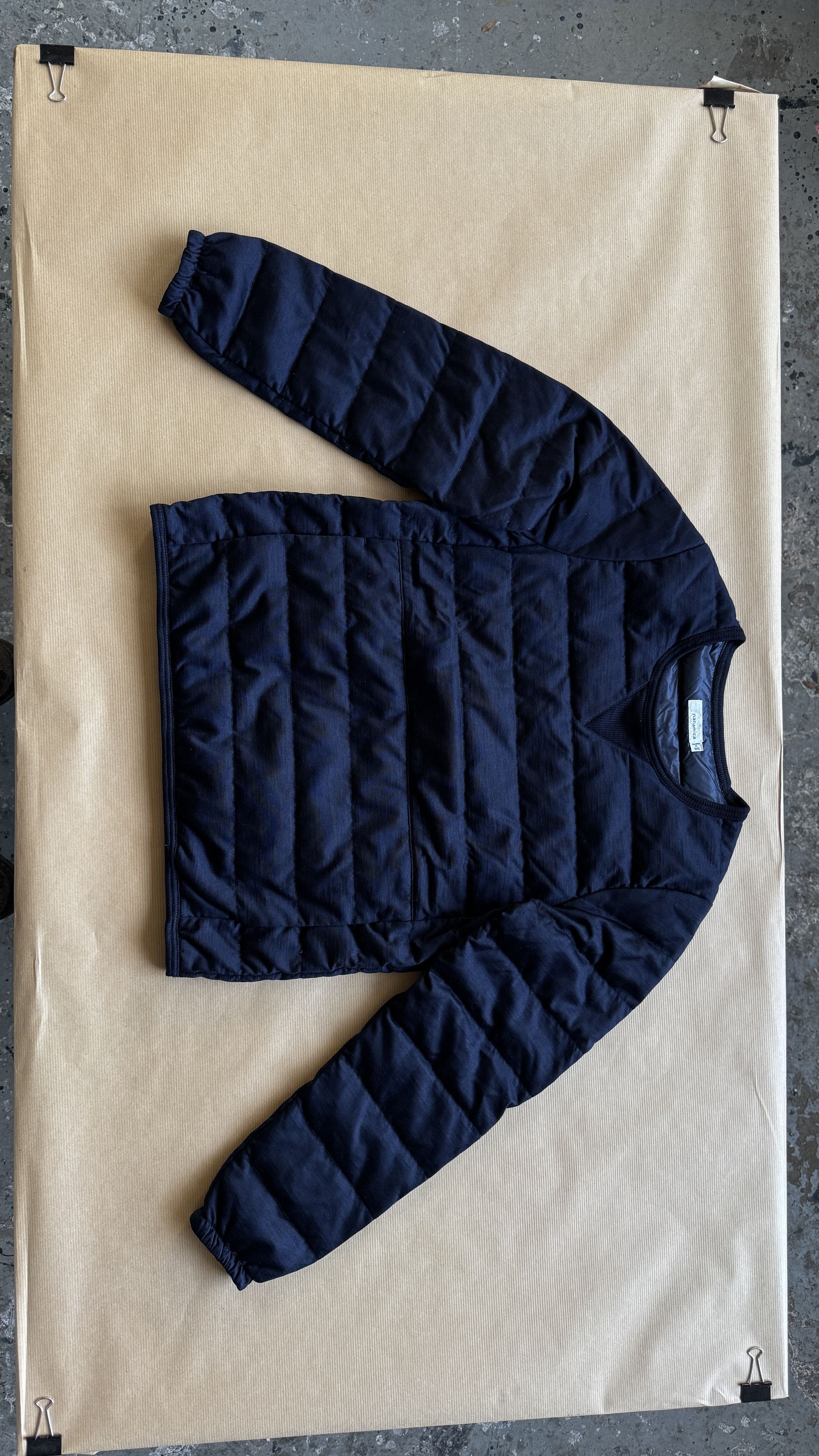 Nanamica aa . XS . NANAMICA . DOWN AND WOOL PULLOVER . SUAF612 Size US XS / EU 42 / 0 - 3 Thumbnail