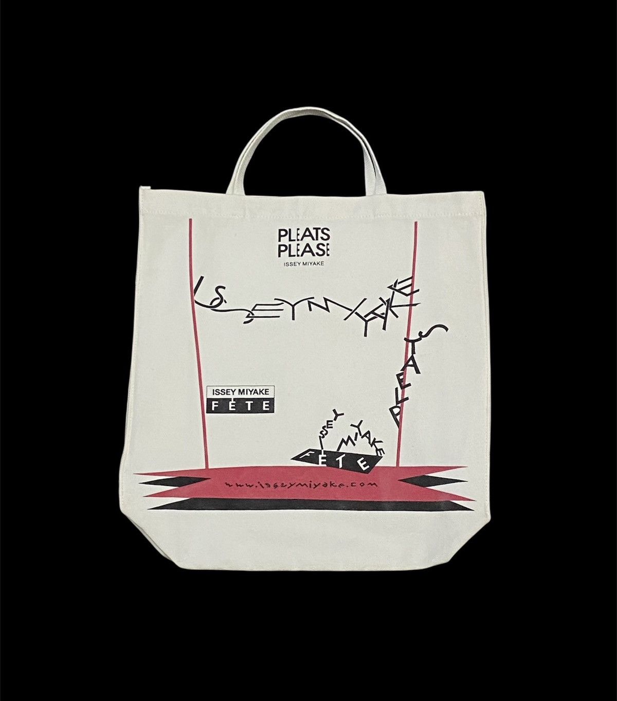 Pleats Please Issey Miyake Pleats Please Issey Miyake Tote Bag Size ONE SIZE - 2 Thumbnail