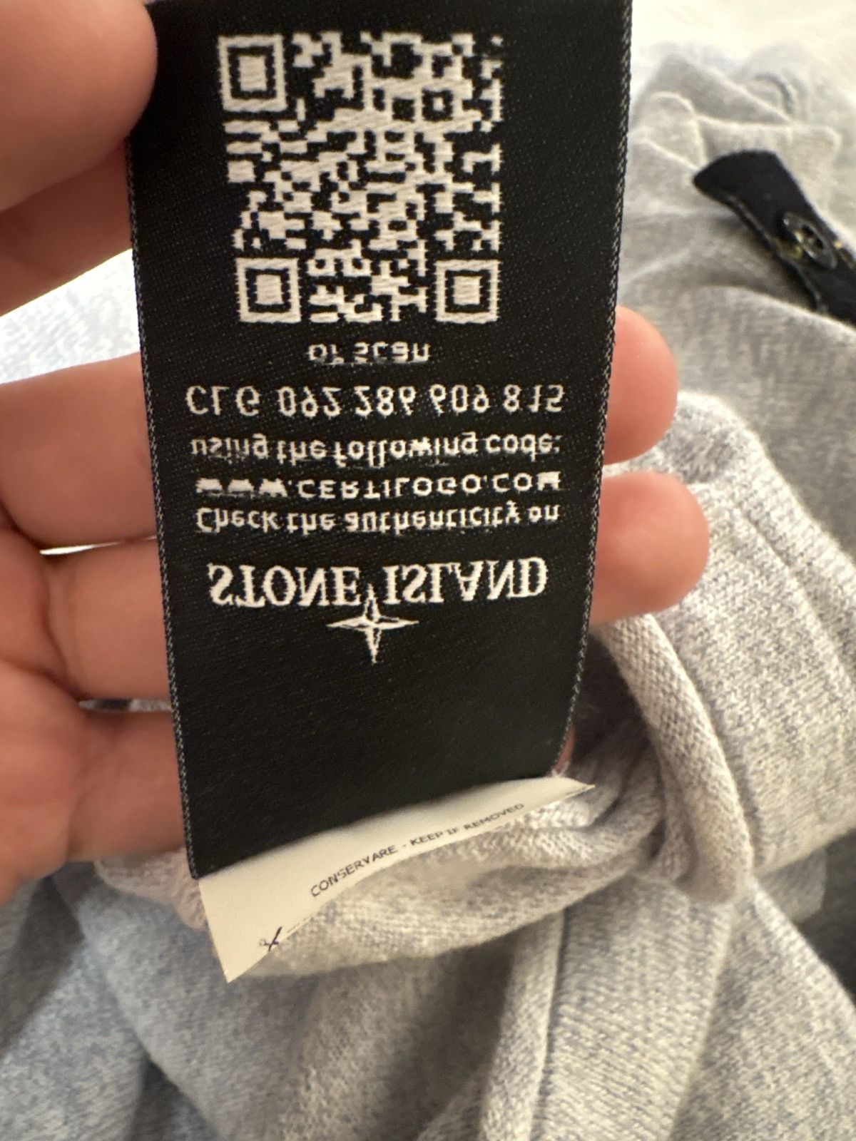 Stone Island gray stone island crewneck sweater Size US M / EU 48-50 / 2 - 4 Thumbnail
