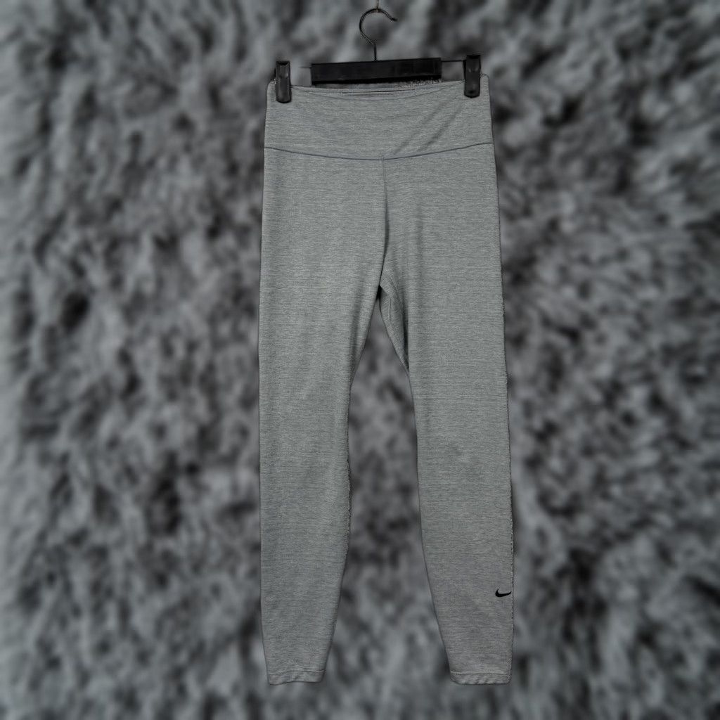 Nike Nike Dri-FIT Leggings Womens S 26x26 Gray Ankle High Rise Slim Fitness Activewear Athleisure Size 28" / US 6 / IT 42 - 1 Thumbnail