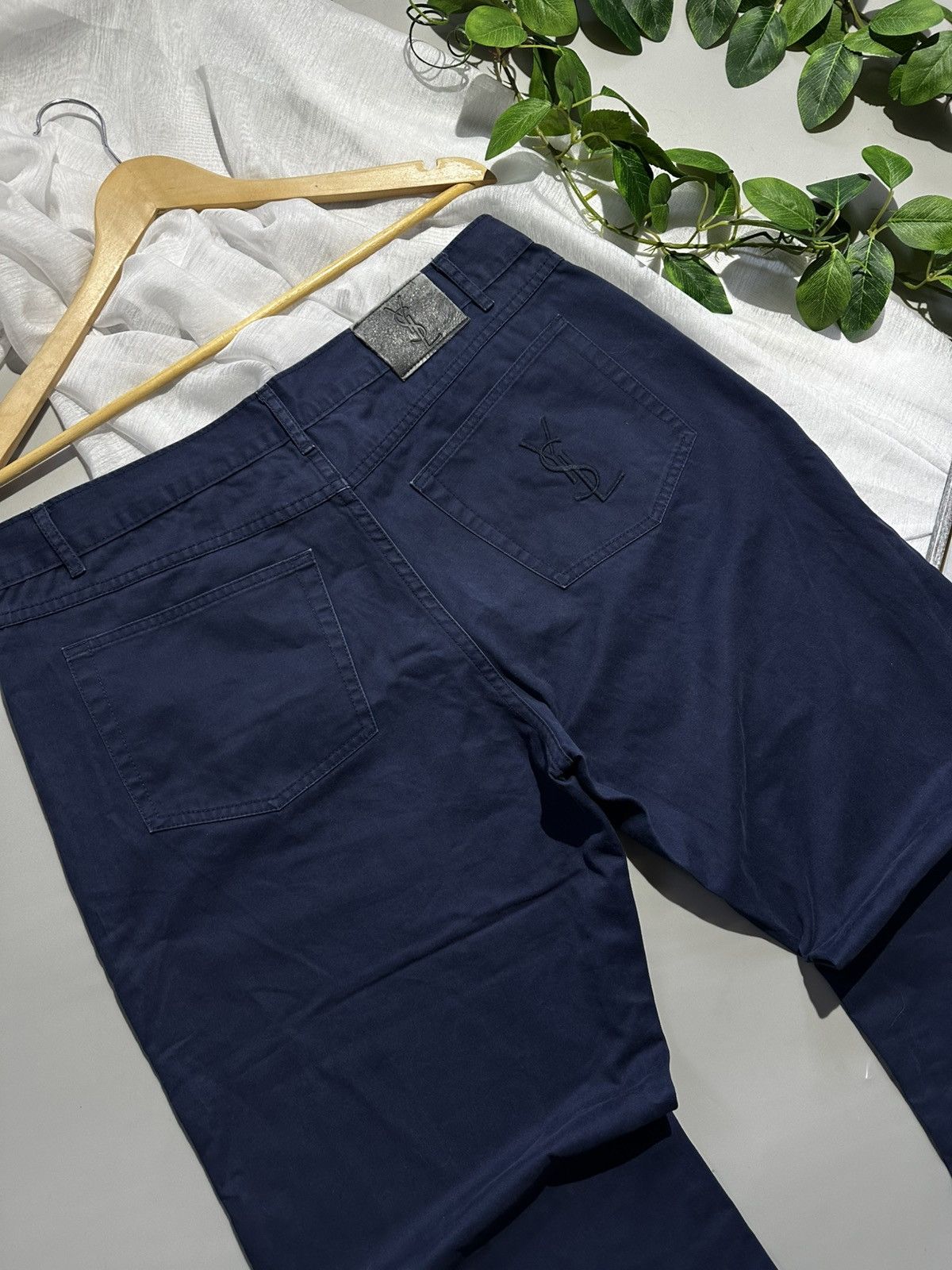 Yves Saint Laurent Vintage pants Yves Saint Laurent Pour Homme Size US 36 / EU 52 - 3 Thumbnail