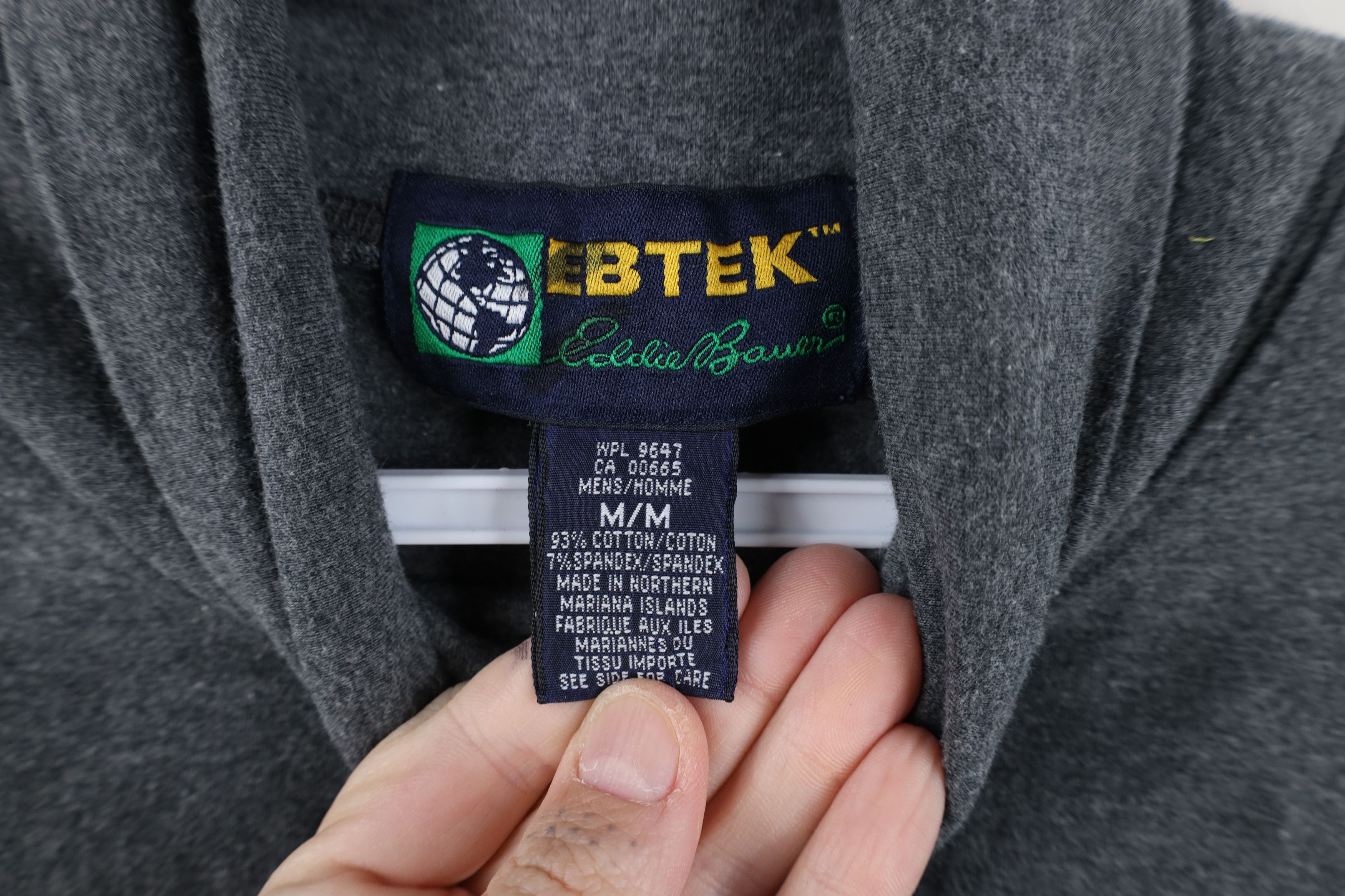 Eddie Bauer Vintage 90s Eddie Bauer EbTek Long Sleeve Turtleneck T-Shirt Size US M / EU 48-50 / 2 - 5 Thumbnail