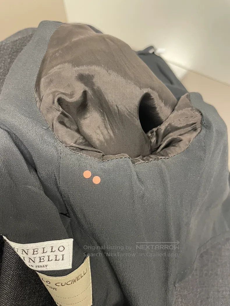 Brunello Cucinelli Brunello Cucinelli Grey New Wool Suit Size XXS / US 00 / IT 34 - 9 Thumbnail