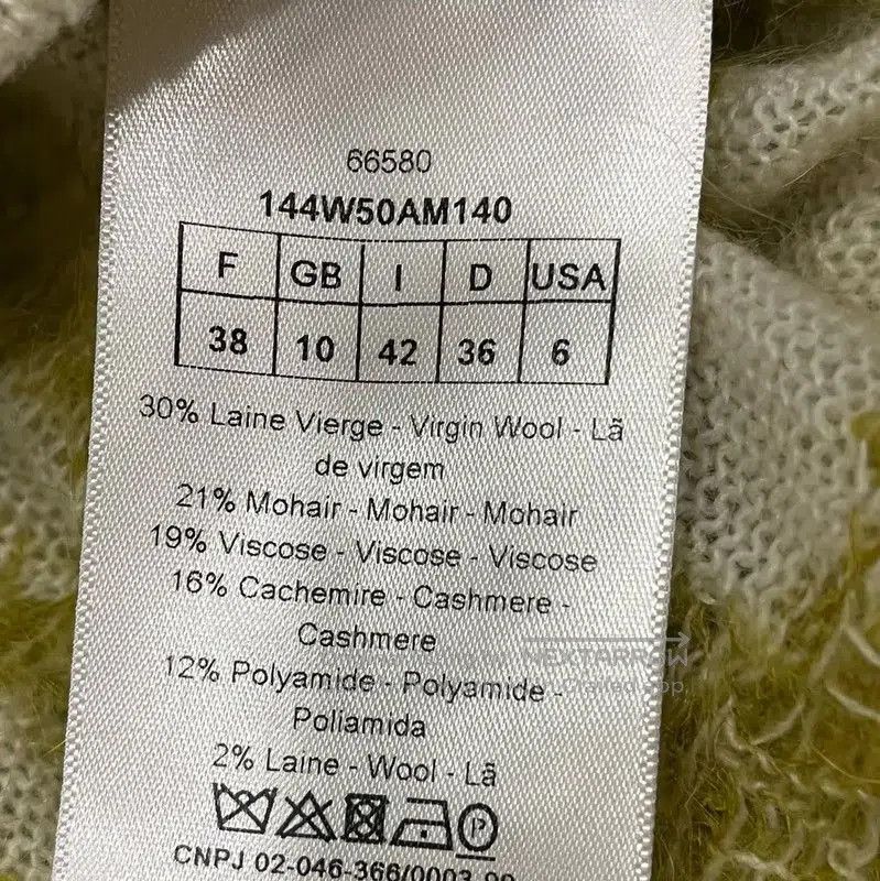 Dior Dior Yellow Cotton Cardigan for Women . Size M / US 6-8 / IT 42-44 - 4 Thumbnail