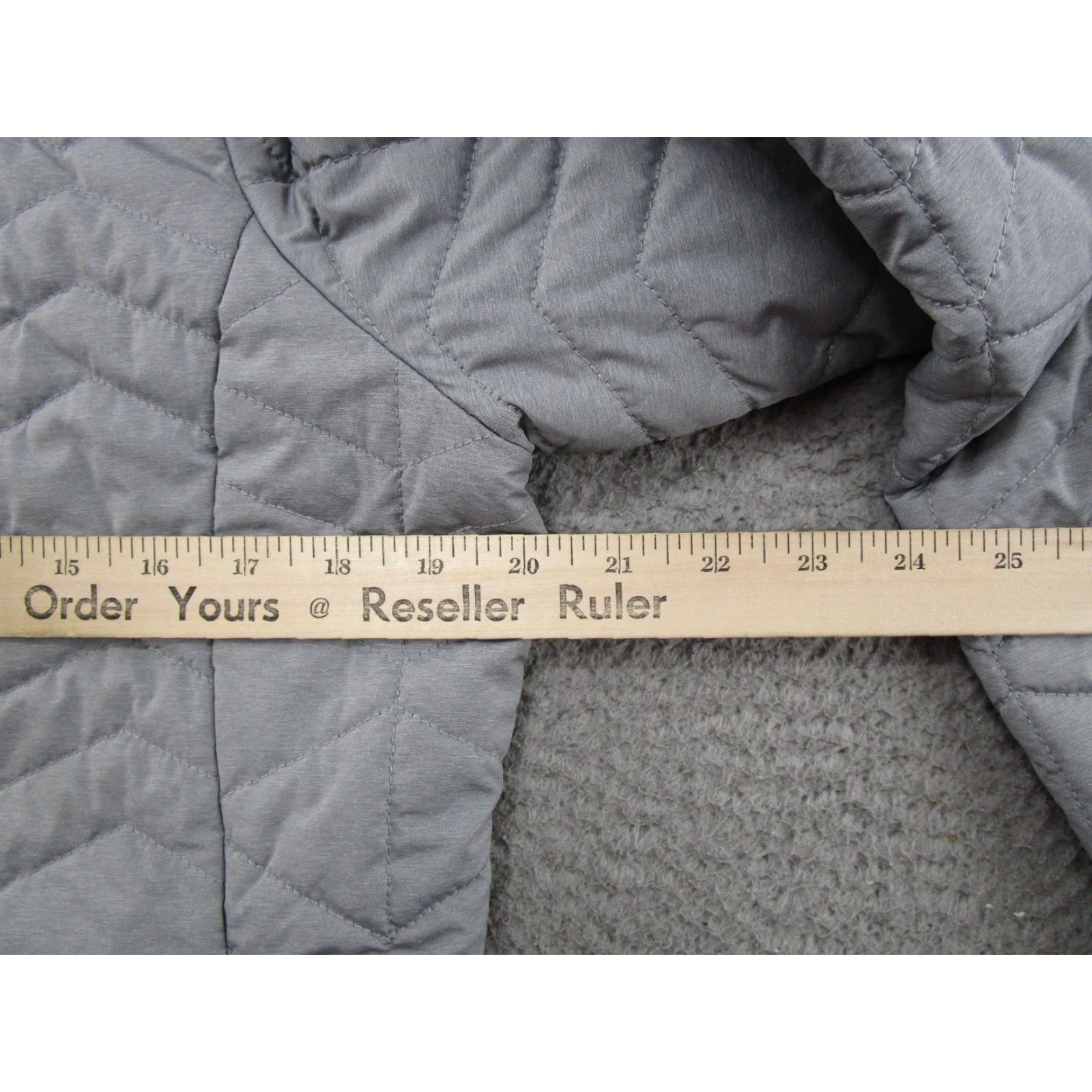 The North Face The North Face Bombay Quilted Gray Puffer Zip Up Jacket Women L NF0A2TJK Read Size L / US 10 / IT 46 - 7 Thumbnail