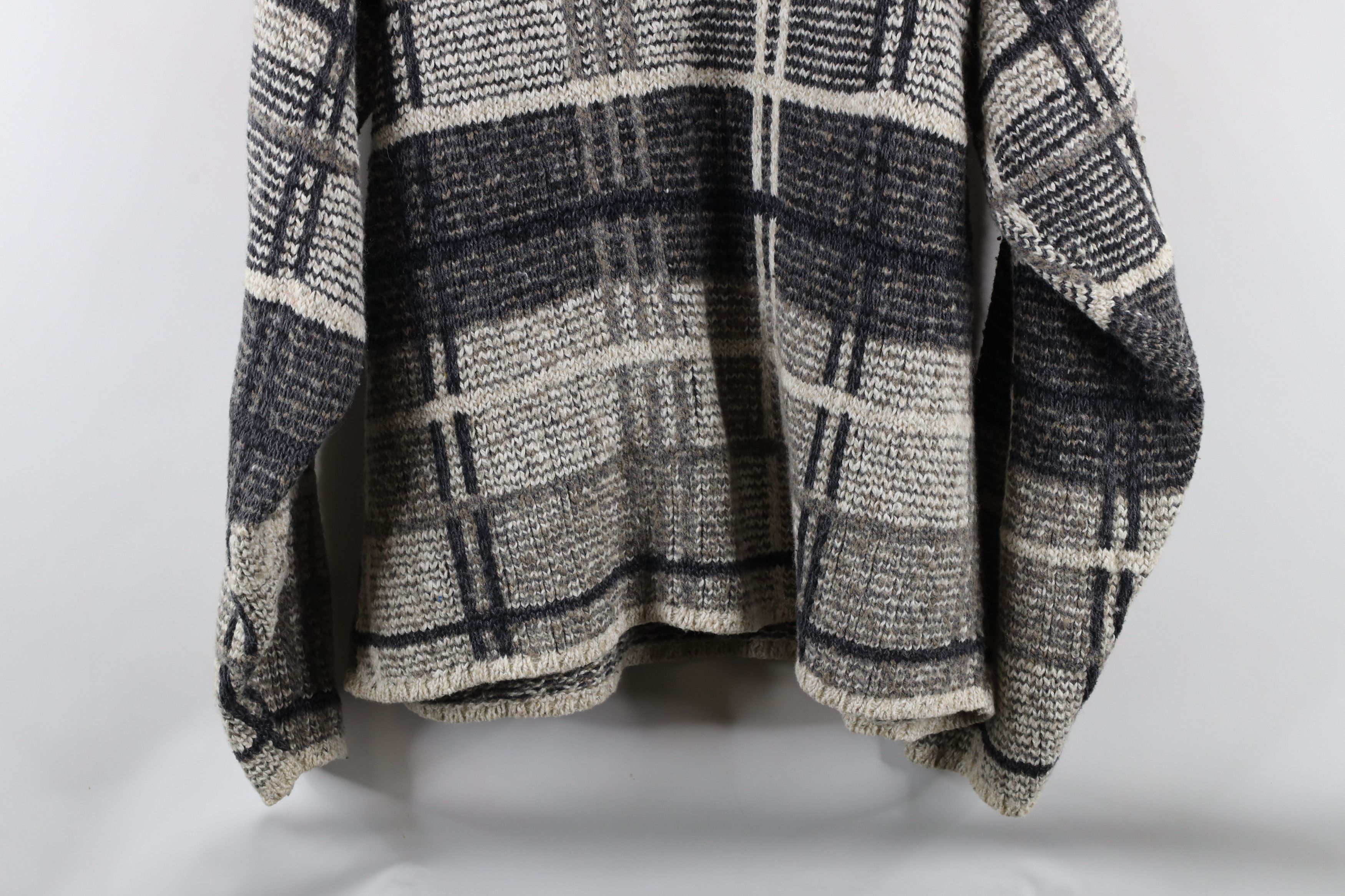 Vintage Vintage 90s Streetwear Marled Knit Heavyweight Sweater USA Size US M / EU 48-50 / 2 - 7 Thumbnail