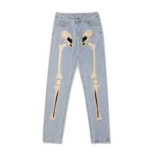 Other punk skeleton pants Size US 30 / EU 46 - 1 Thumbnail