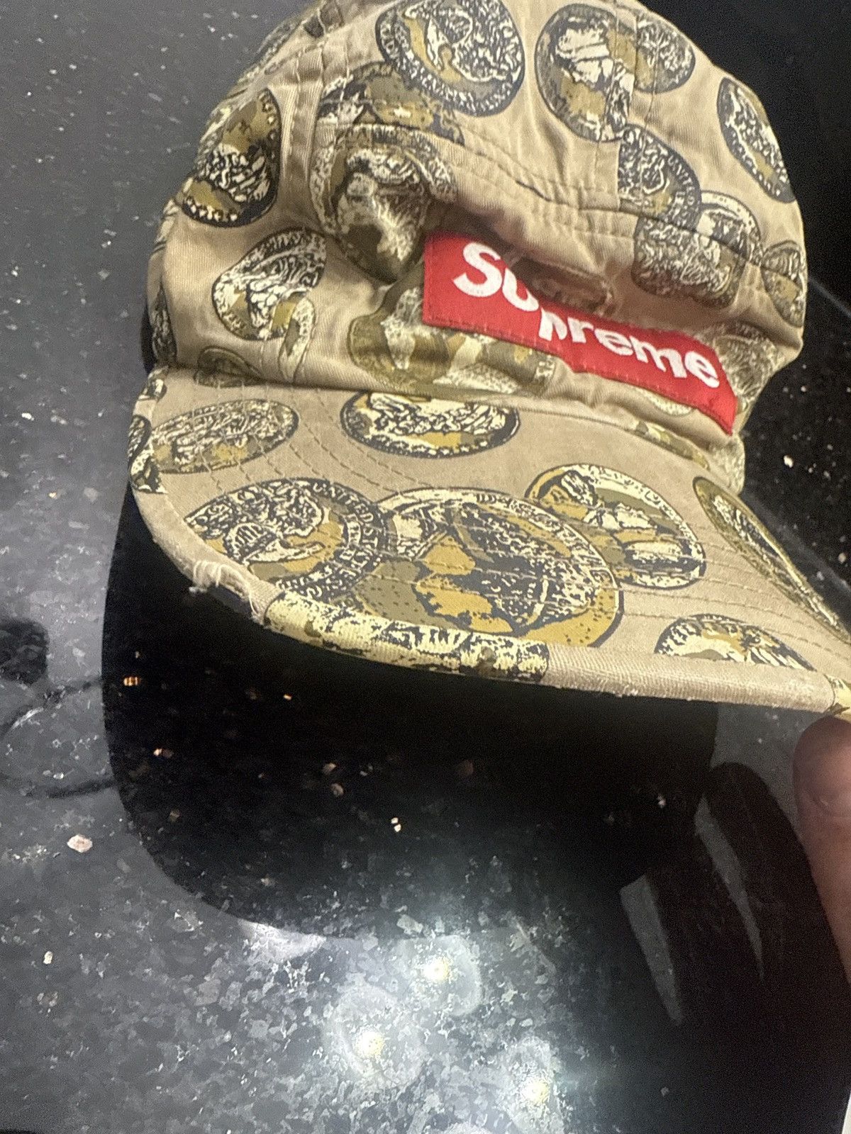 Supreme Supreme “Coins” Camp Cap Size ONE SIZE - 3 Thumbnail