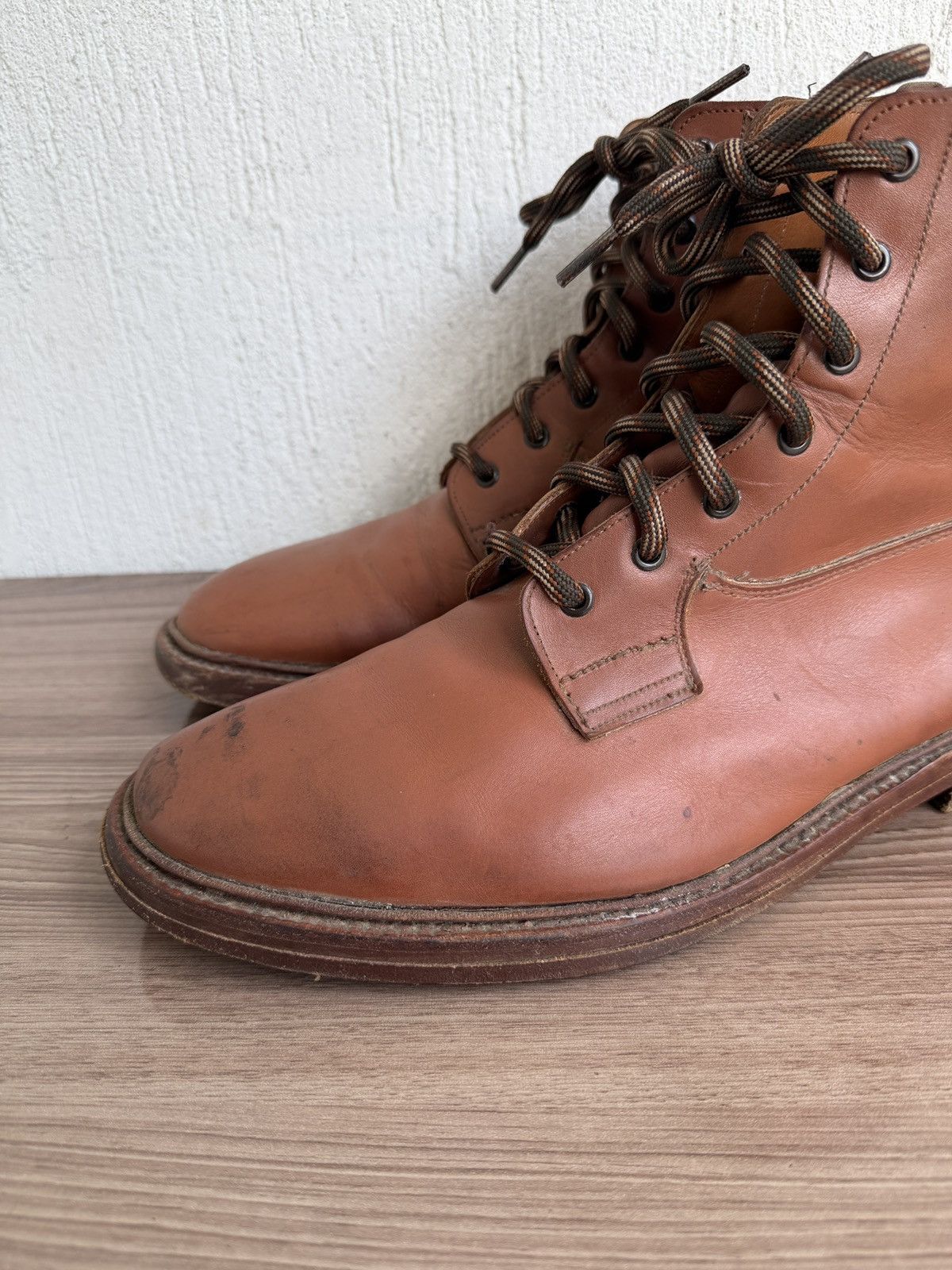 Evan Kinori × Tricker's burford lace up boots Size US 13 / EU 46 - 2 Thumbnail