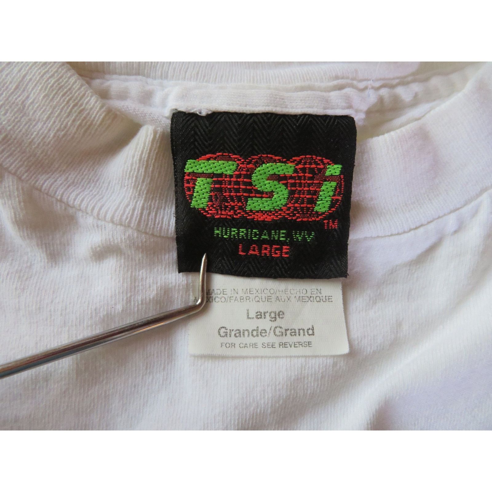 Other U DA MAN Black Moon Rap Song T-Shirt White Sz L 1990s Size US L / EU 52-54 / 3 - 4 Thumbnail