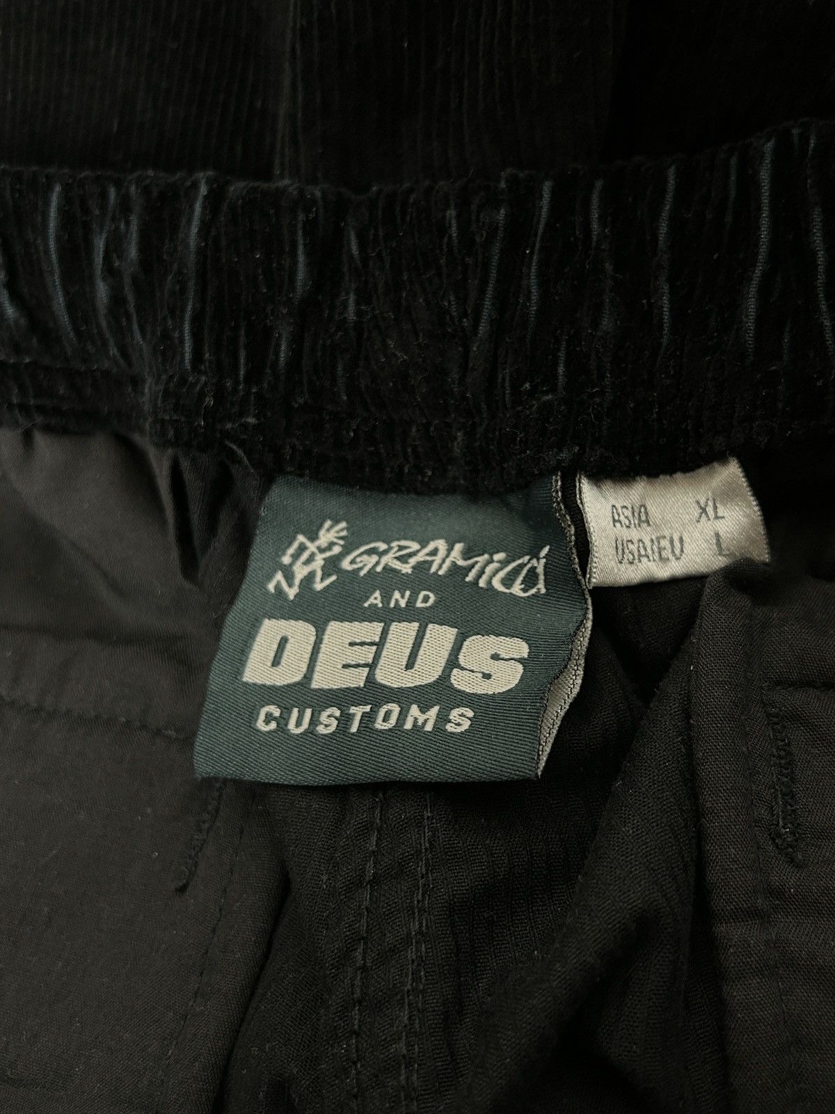 Gramicci Gramicci x Deus Ex Machina Long Corduroy Velvet Pants Black Size US 34 / EU 50 - 8 Thumbnail