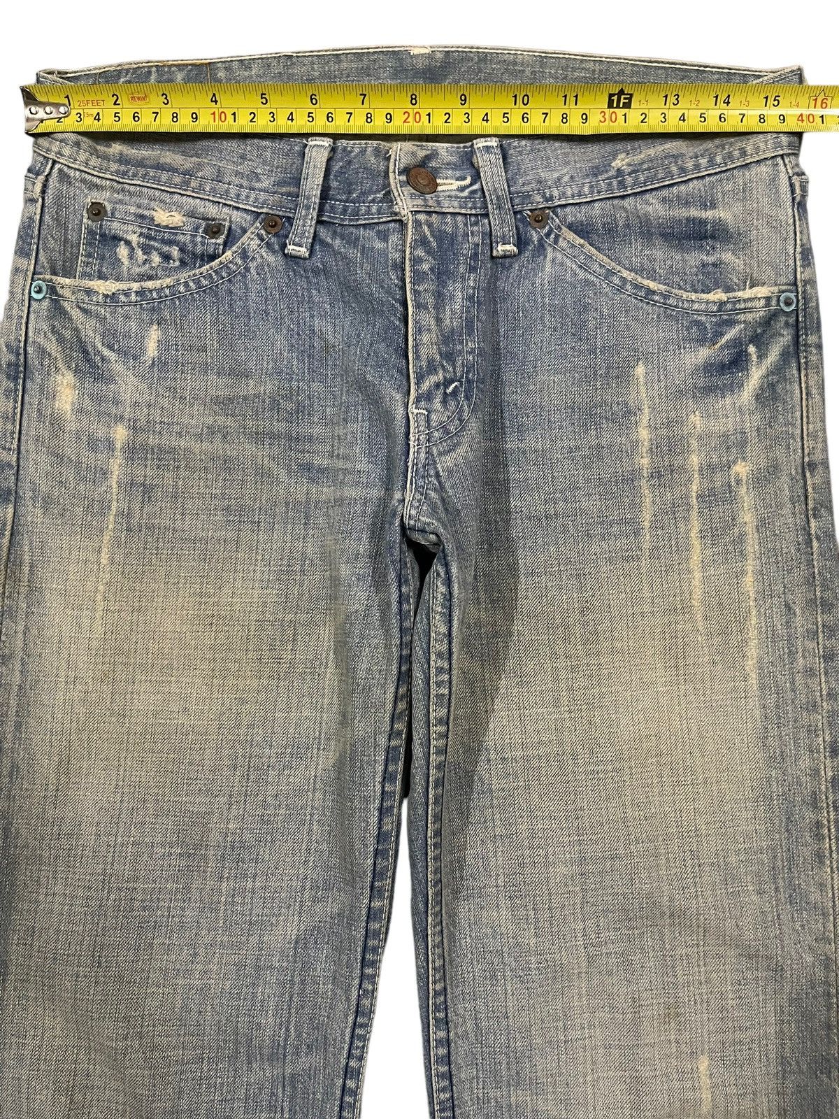 Levi's Vintage 90s Levis Classic Blue Wash Distress Style Jeans Size US 31 - 9 Thumbnail